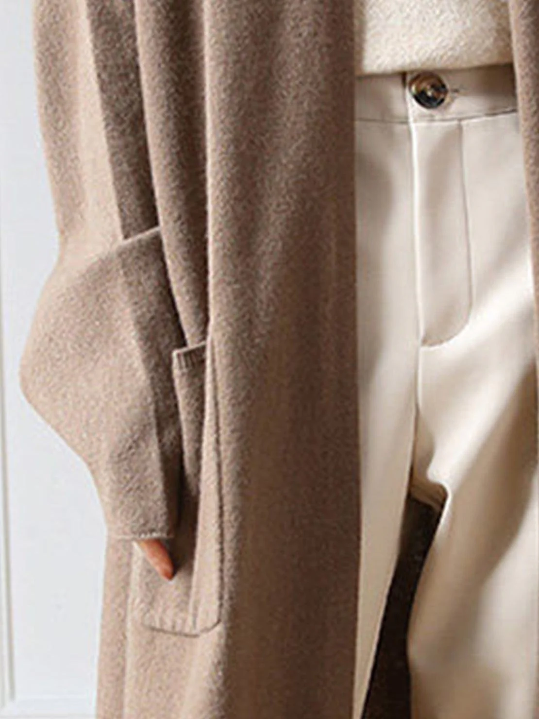 100% Australian Merino Wool Long Cardigan - Image 5