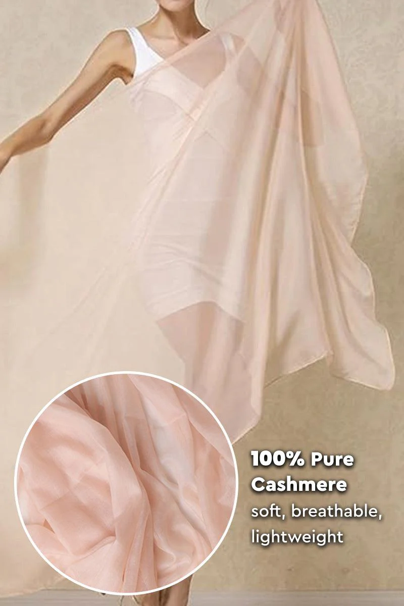 100% Cashmere Featherlight Luxury Scarf - Image 3