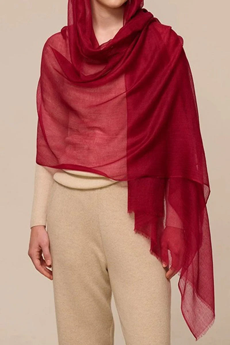 100% Cashmere Featherlight Luxury Scarf - Image 7