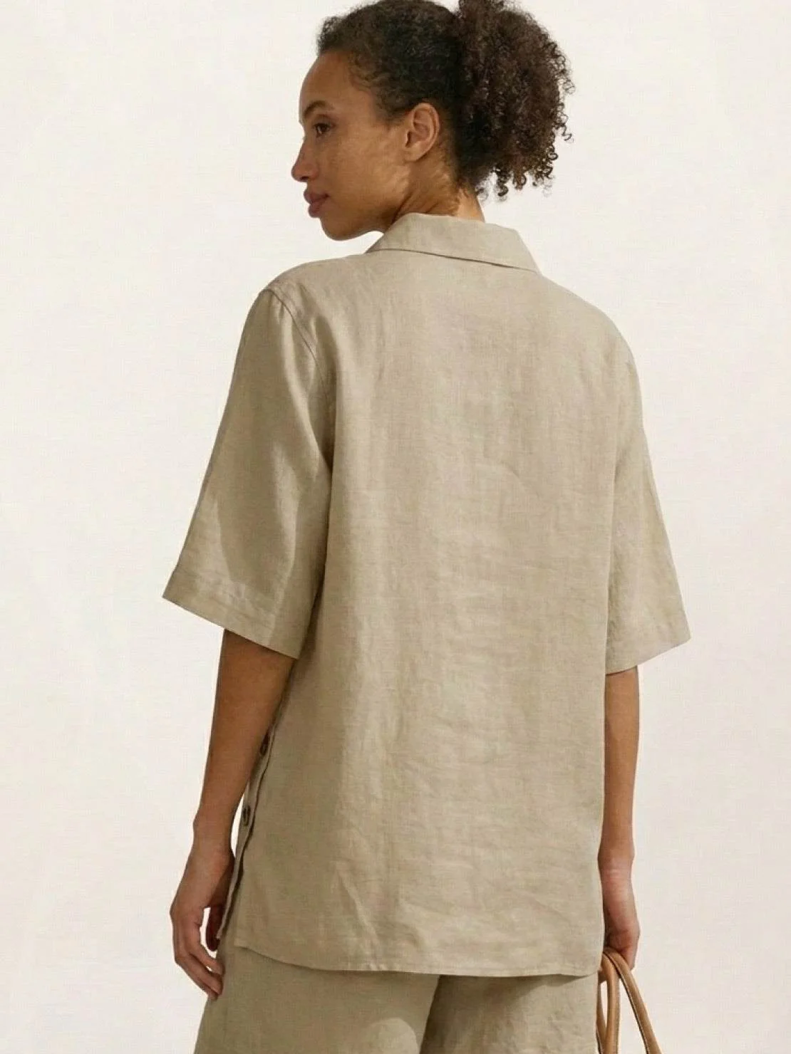 100% Cotton Button-Front Co-Ord - Image 13