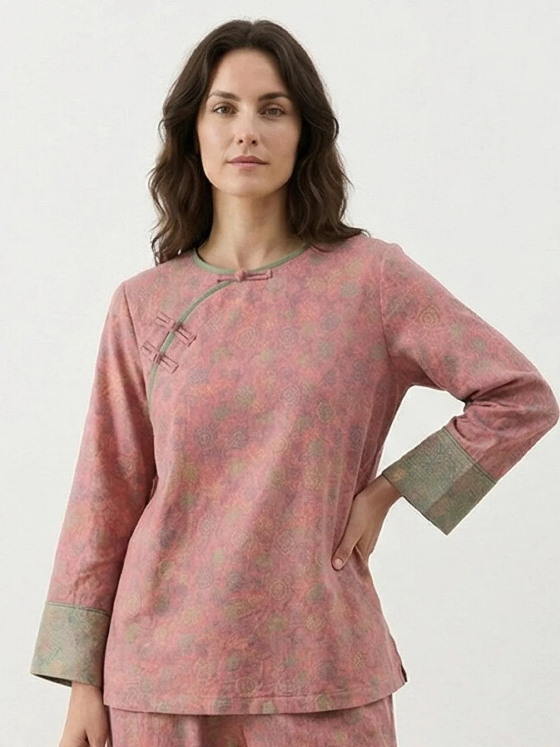 100% Cotton Chinese Pankou Loungewear - Image 13