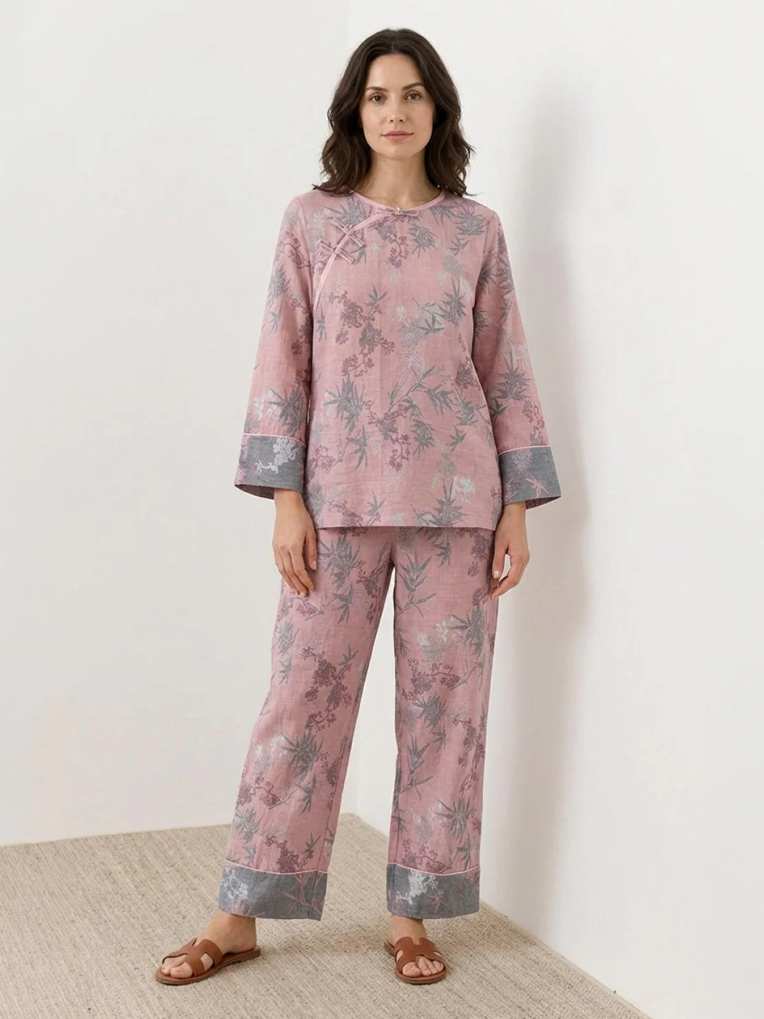 100% Cotton Chinese Pankou Loungewear - Image 6