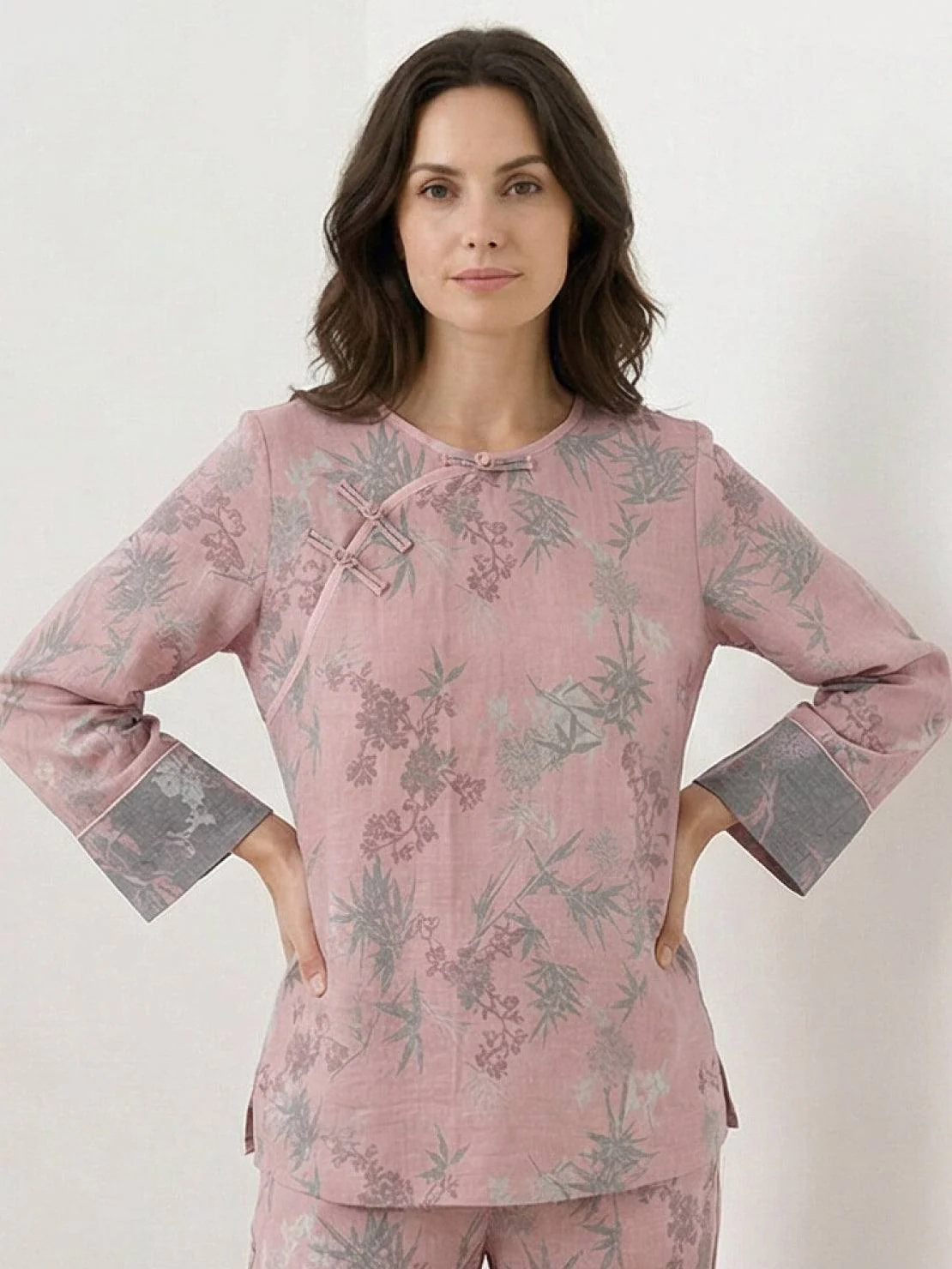 100% Cotton Chinese Pankou Loungewear - Image 8