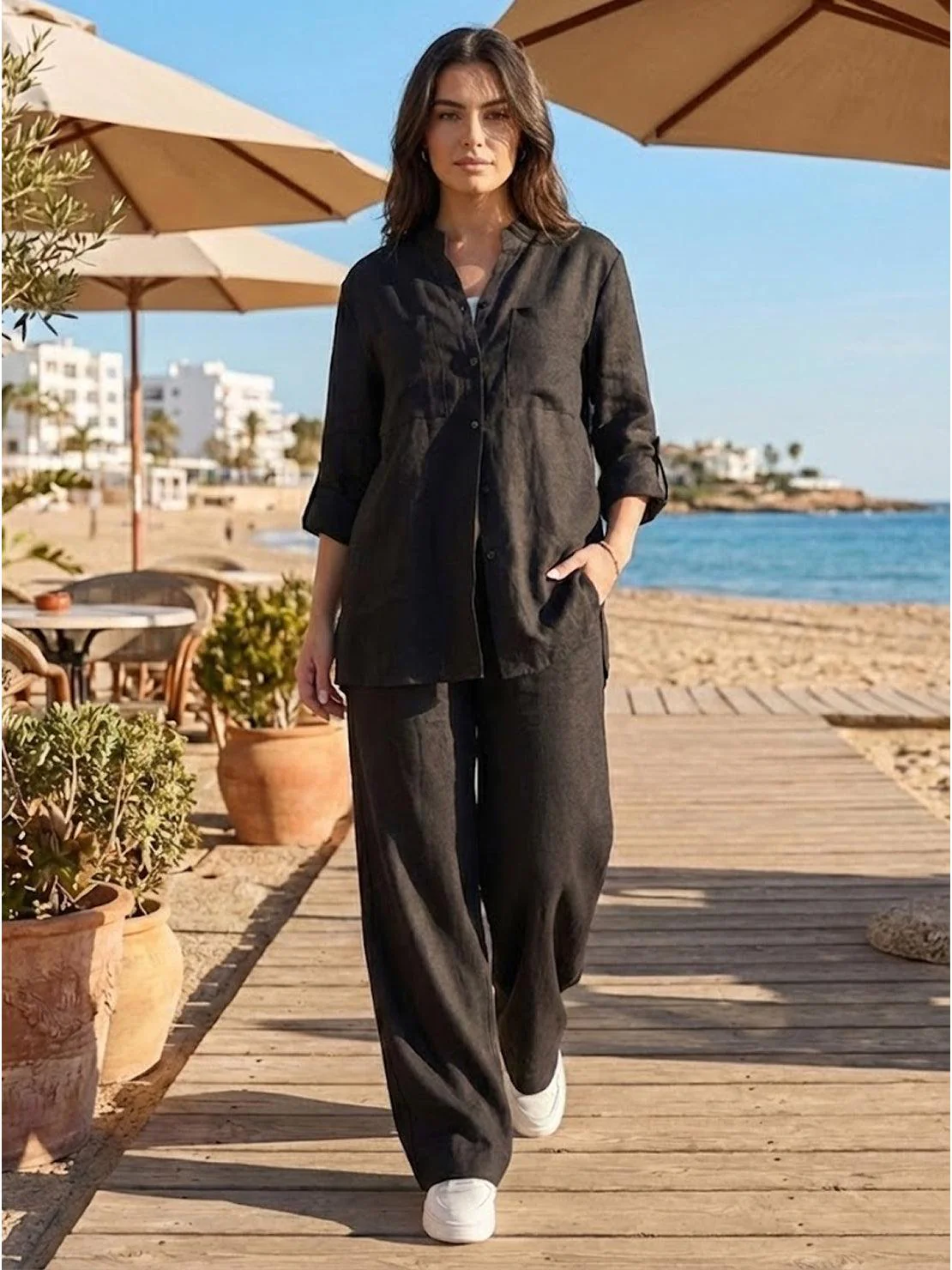 100% Cotton Double Comfort Two Piece Set - Image 9