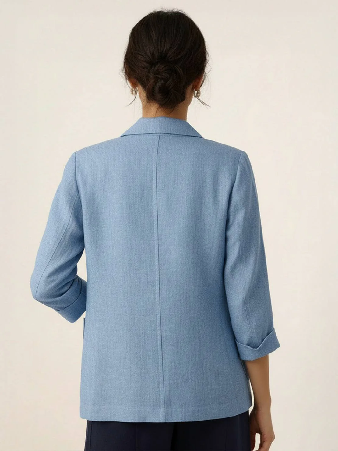 100% Cotton-Linen Blazer - Image 23
