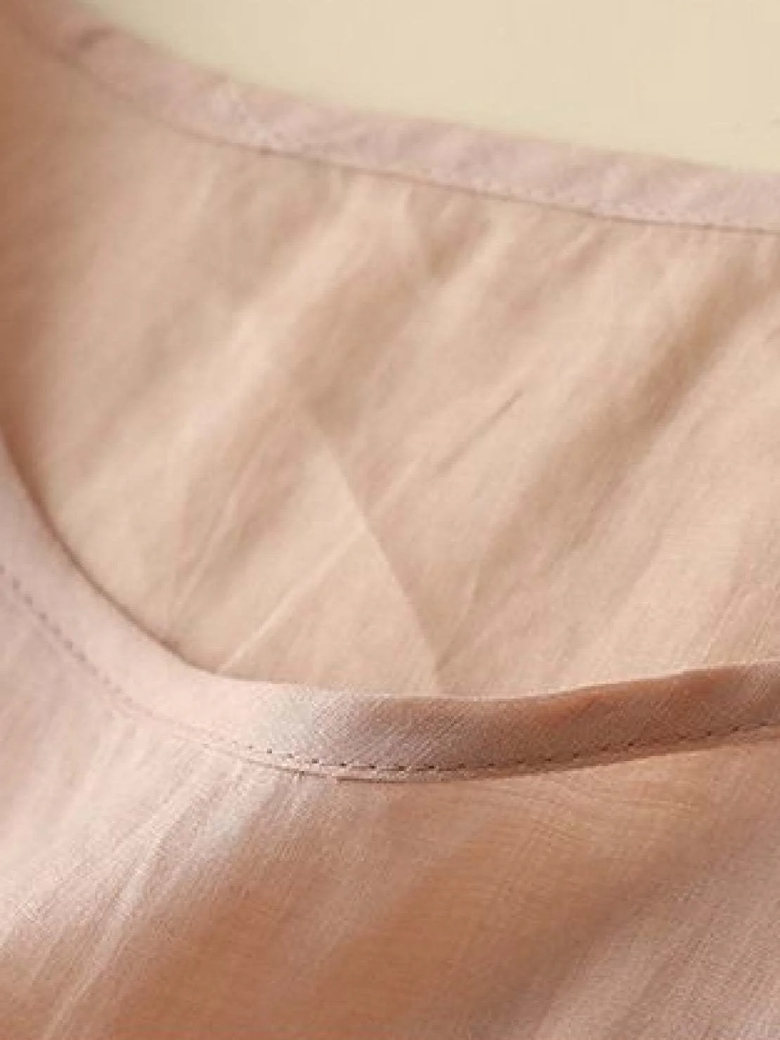 100% Cotton Linen Hand-Embroidered Shirt - Image 5