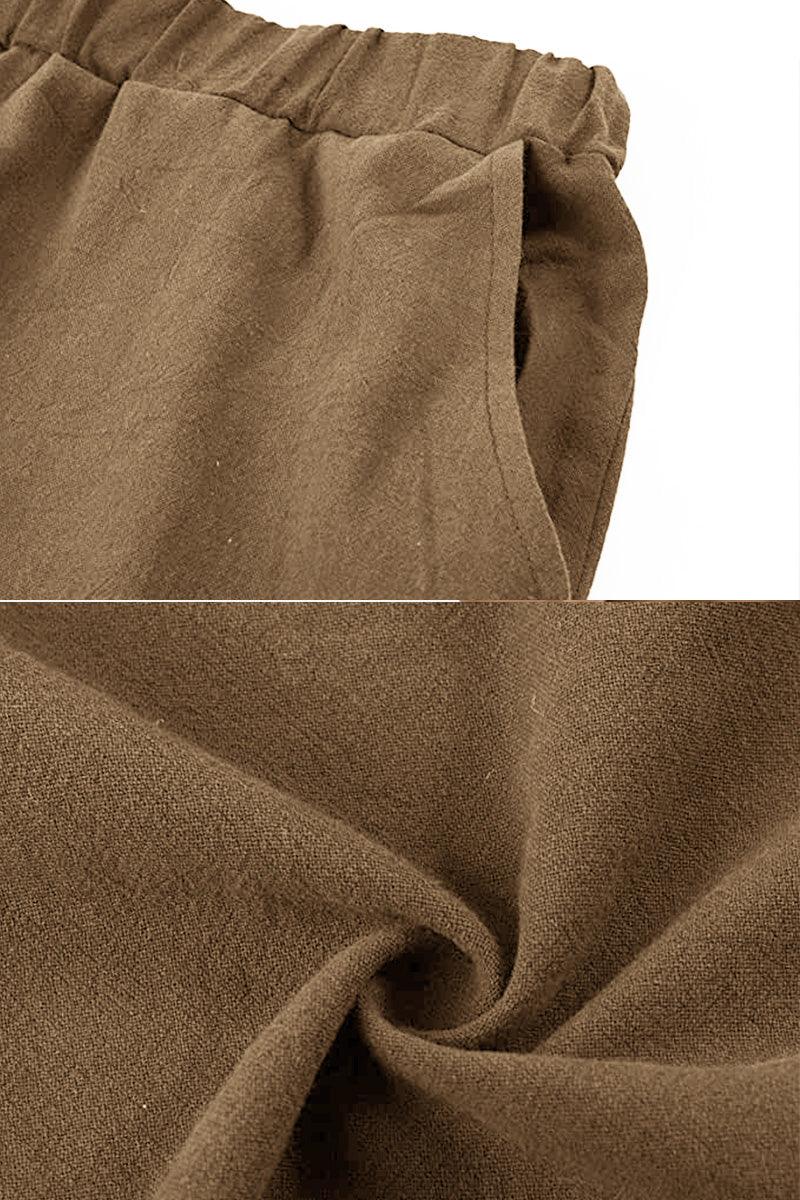 100% Cotton Linen Monochrome 2 Piece Set - Image 25