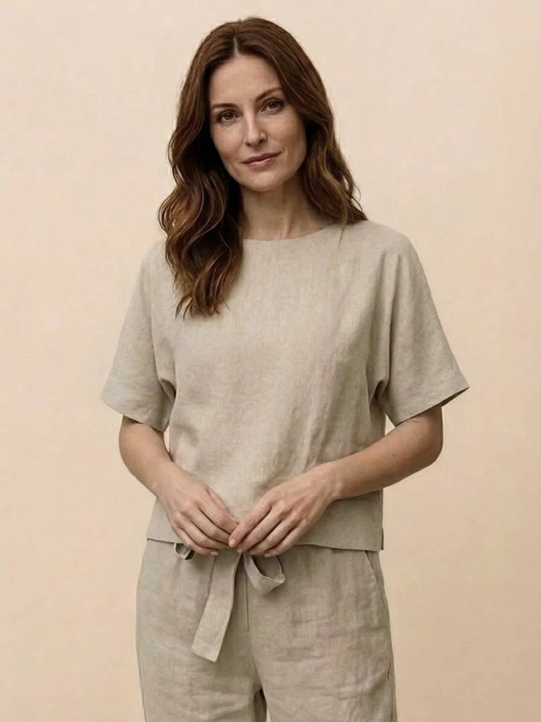 100% Cotton Linen Monochrome Co-ord - Image 10