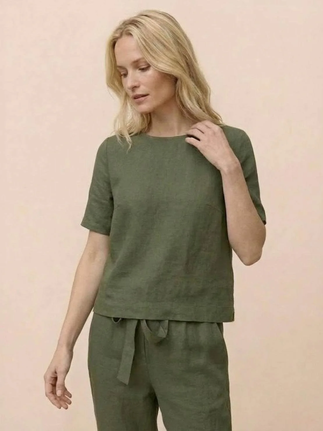 100% Cotton Linen Monochrome Co-ord - Image 16