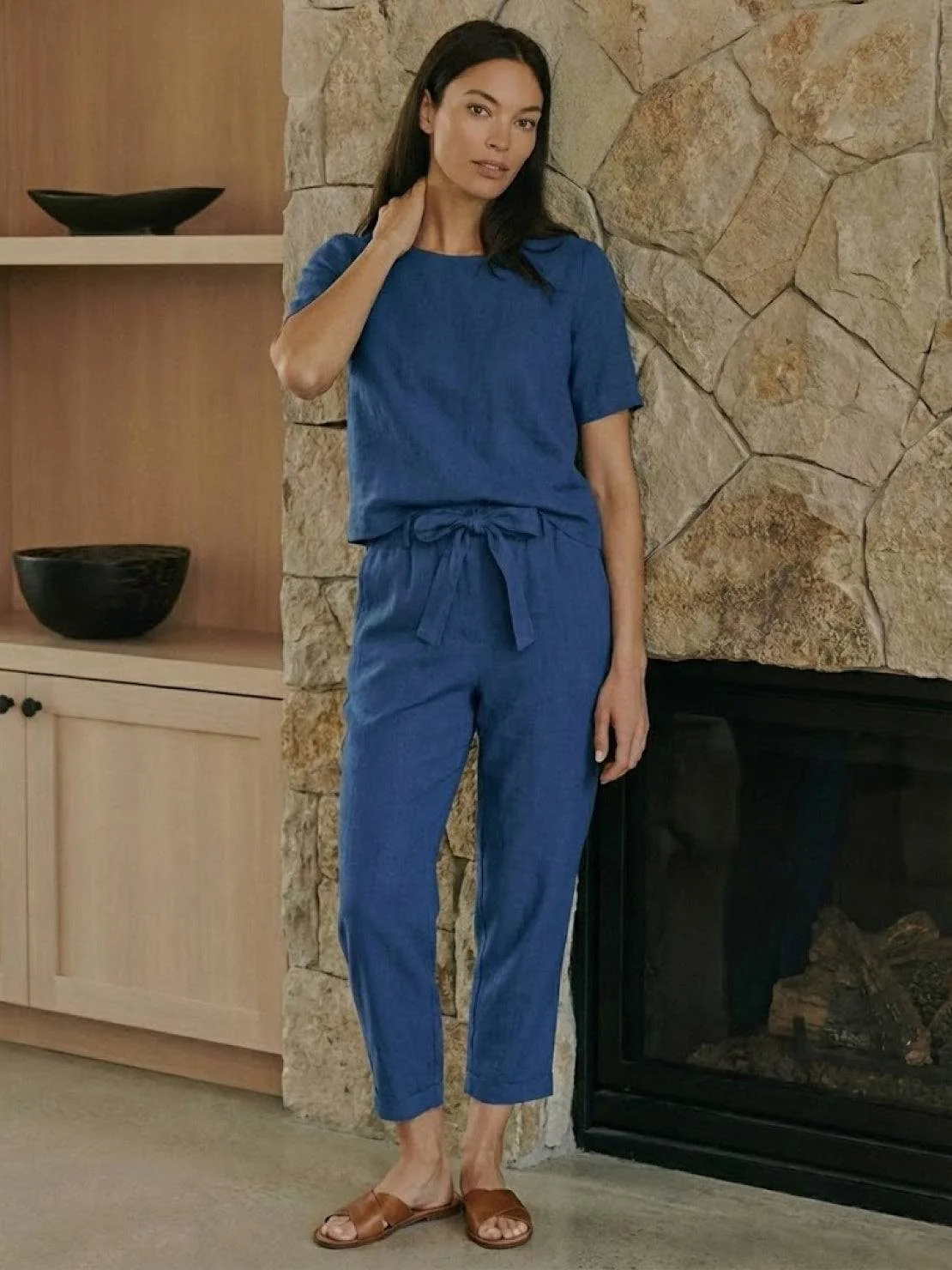 100% Cotton Linen Monochrome Co-ord - Image 20