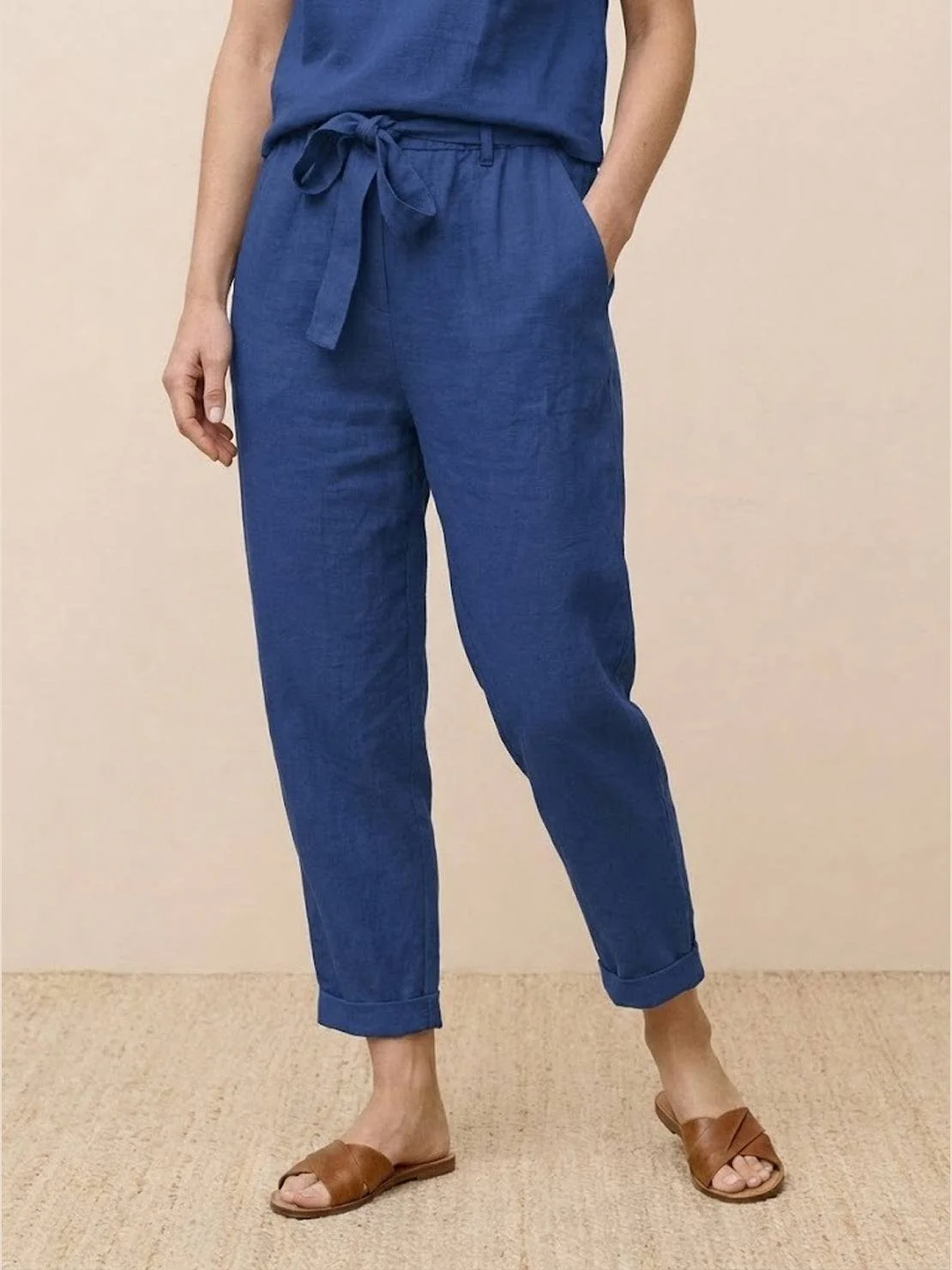 100% Cotton Linen Monochrome Co-ord - Image 23
