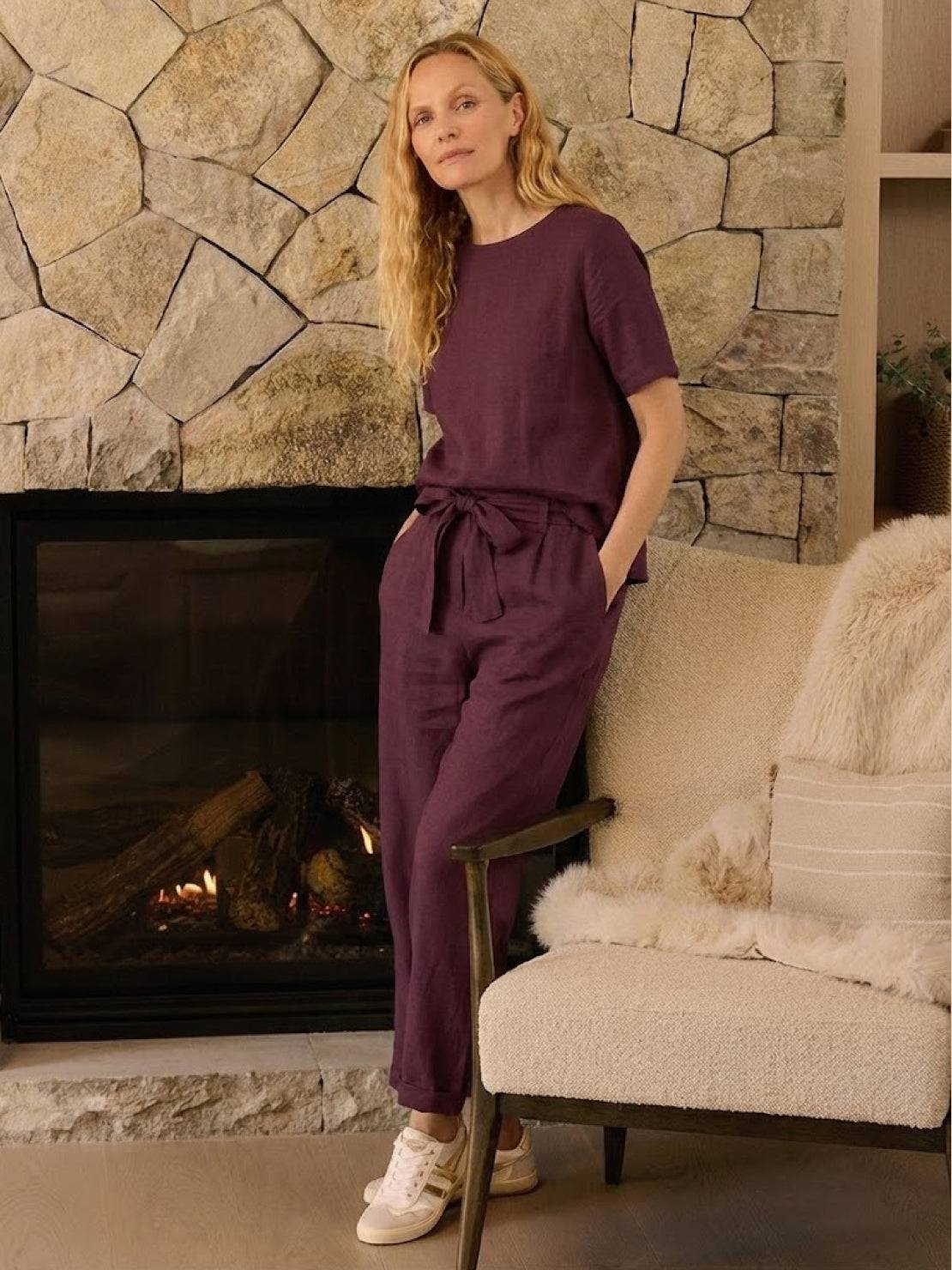 100% Cotton Linen Monochrome Co-ord - Image 51