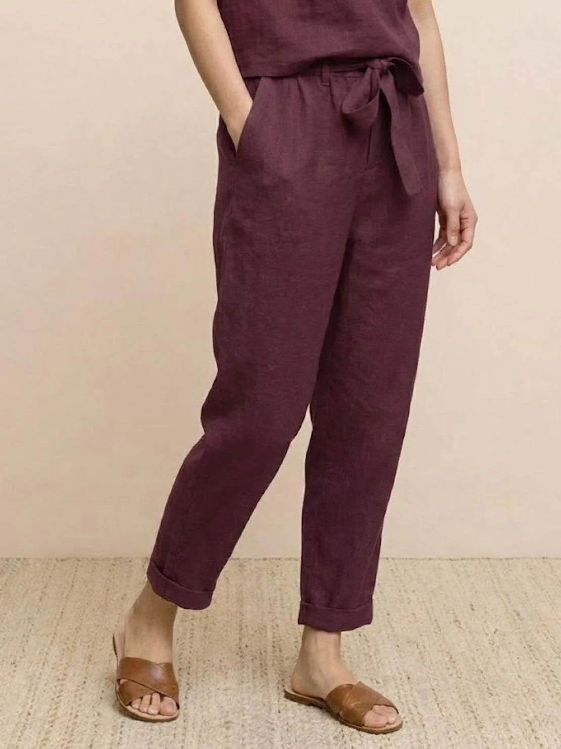 100% Cotton Linen Monochrome Co-ord - Image 53