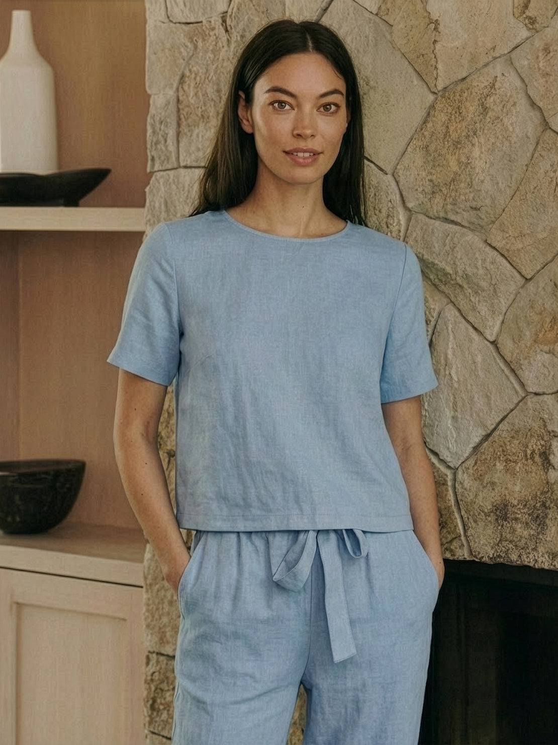 100% Cotton Linen Monochrome Co-ord - Image 74