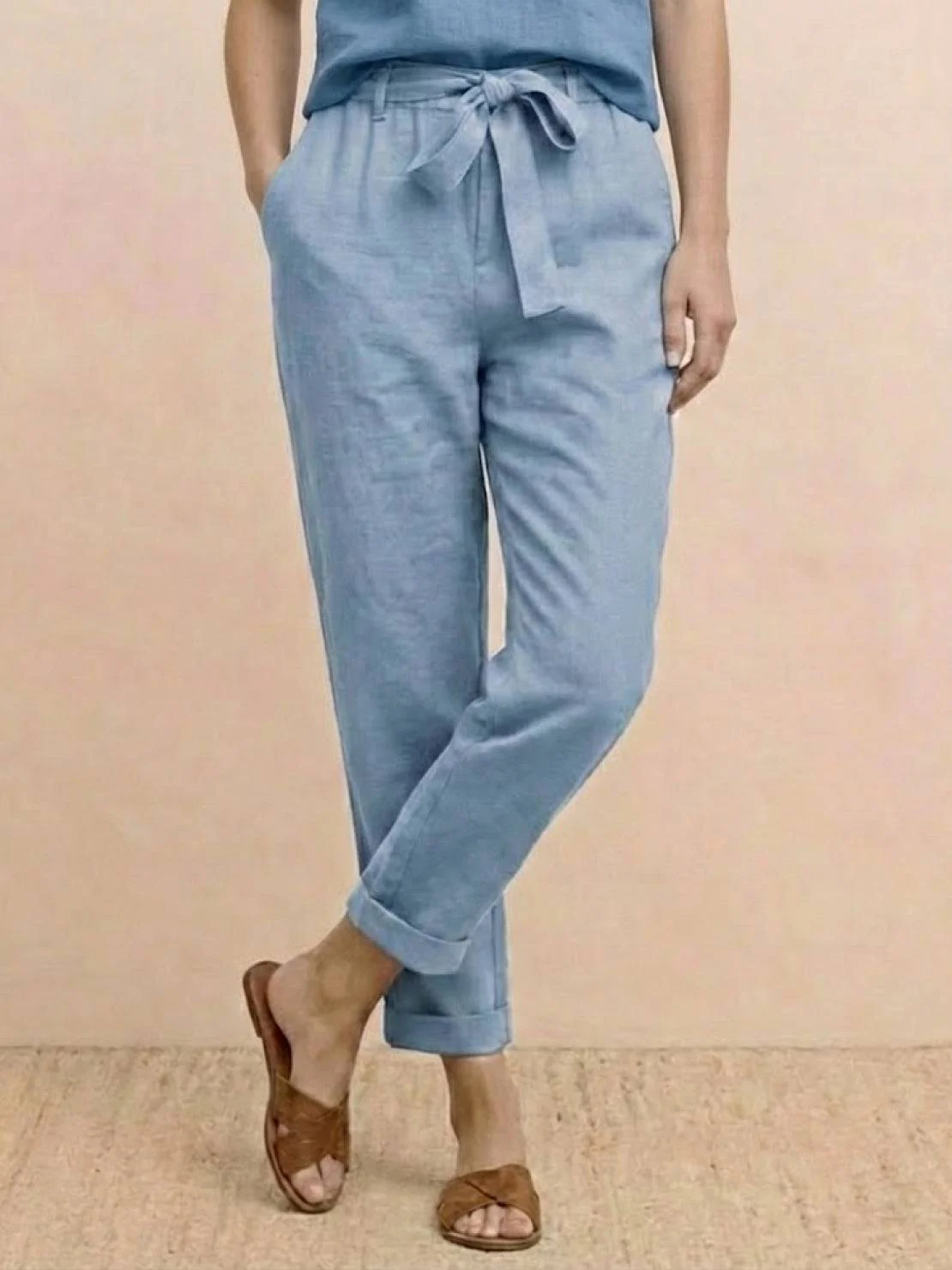 100% Cotton Linen Monochrome Co-ord - Image 77