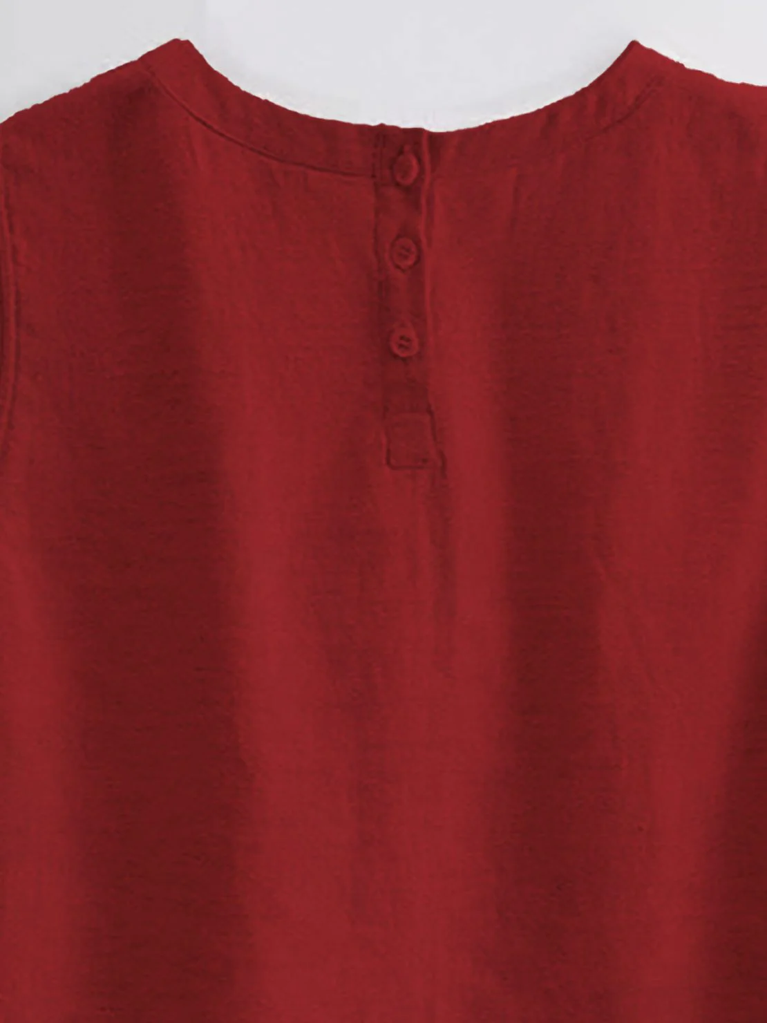 100% Cotton-Linen Sleeveless Top - Image 11