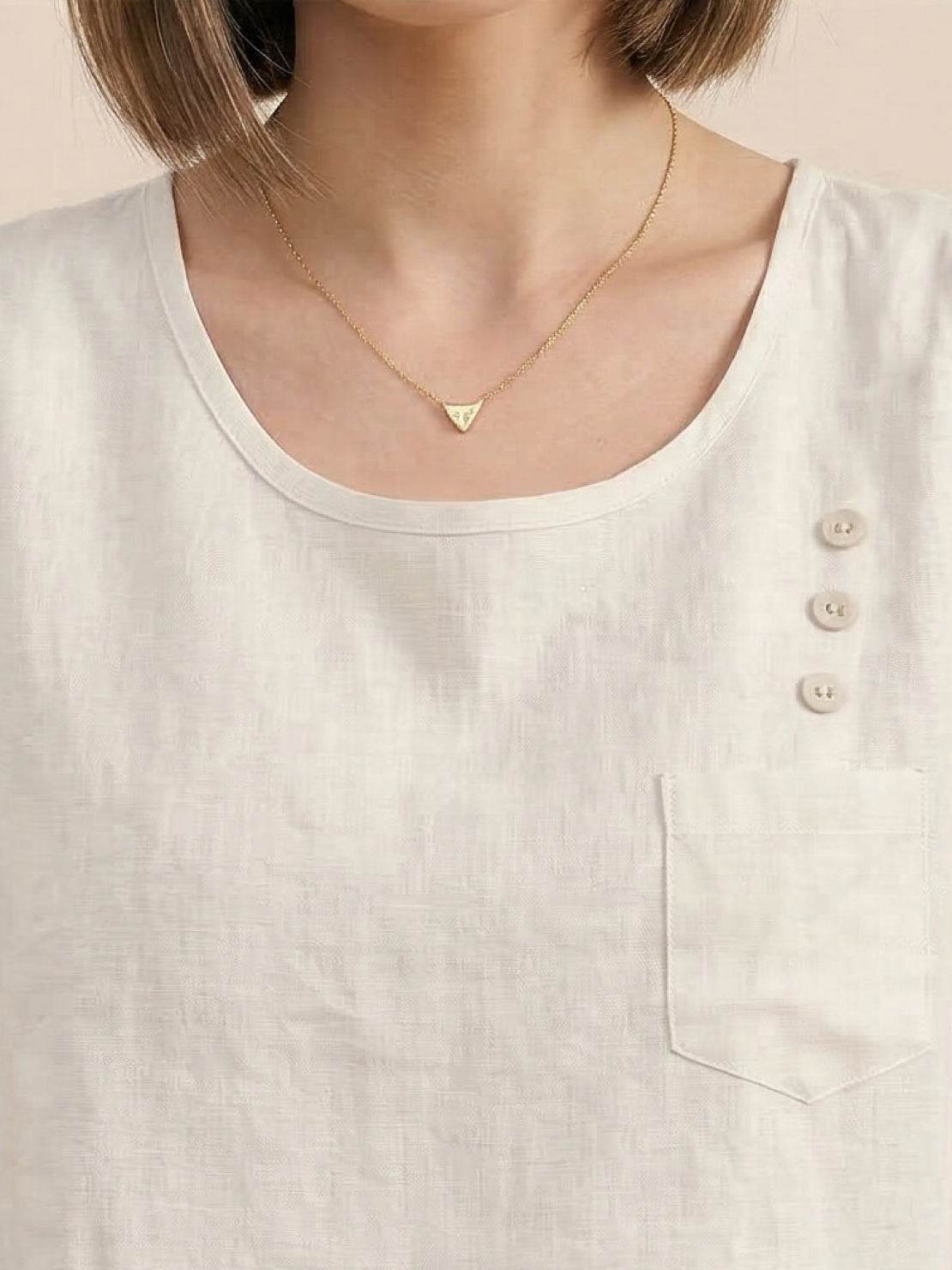 100% Cotton Linen Sleeveless Vest - Image 23