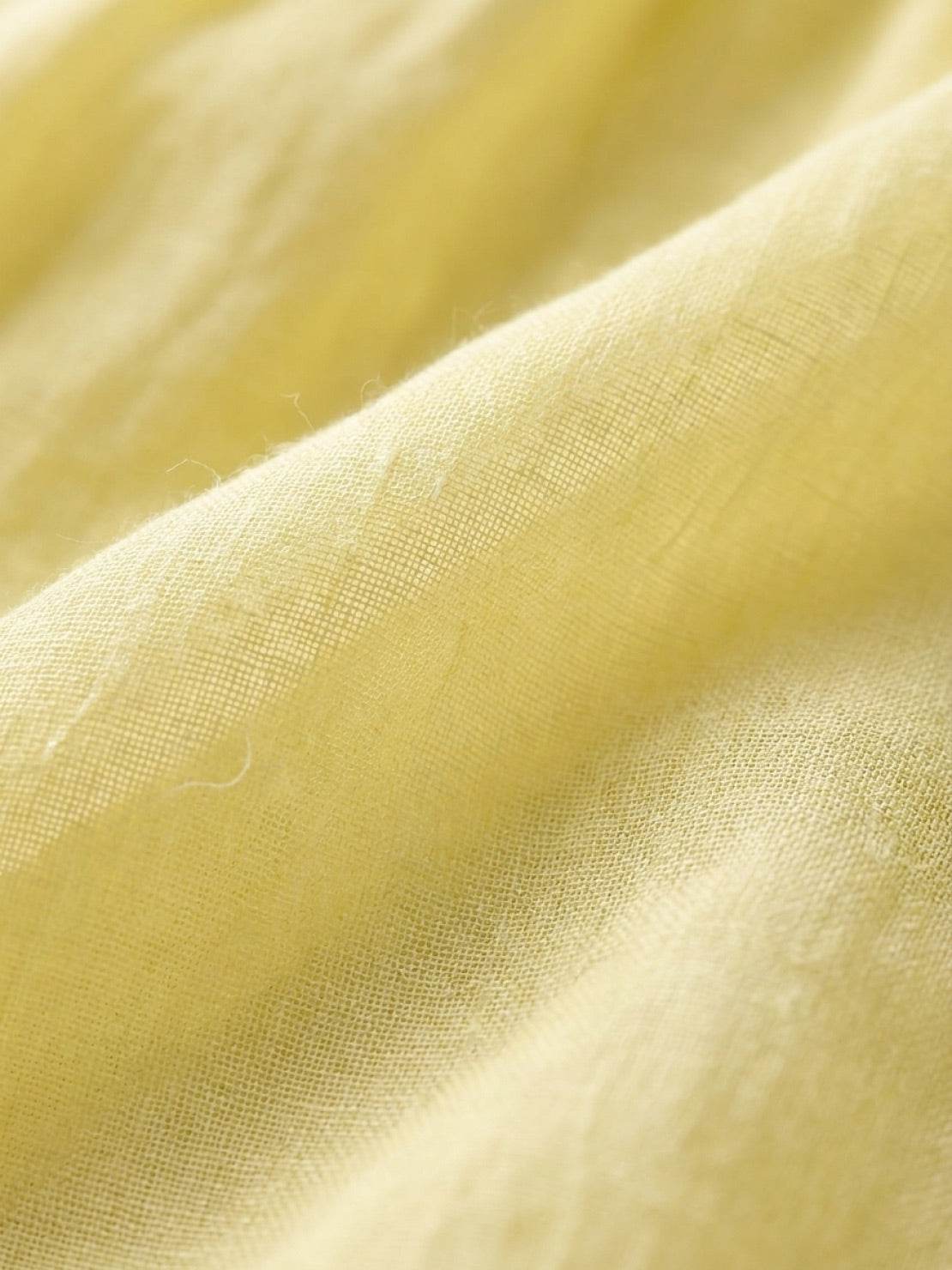 100% Cotton-Linen Summer Midi Dress - Image 25