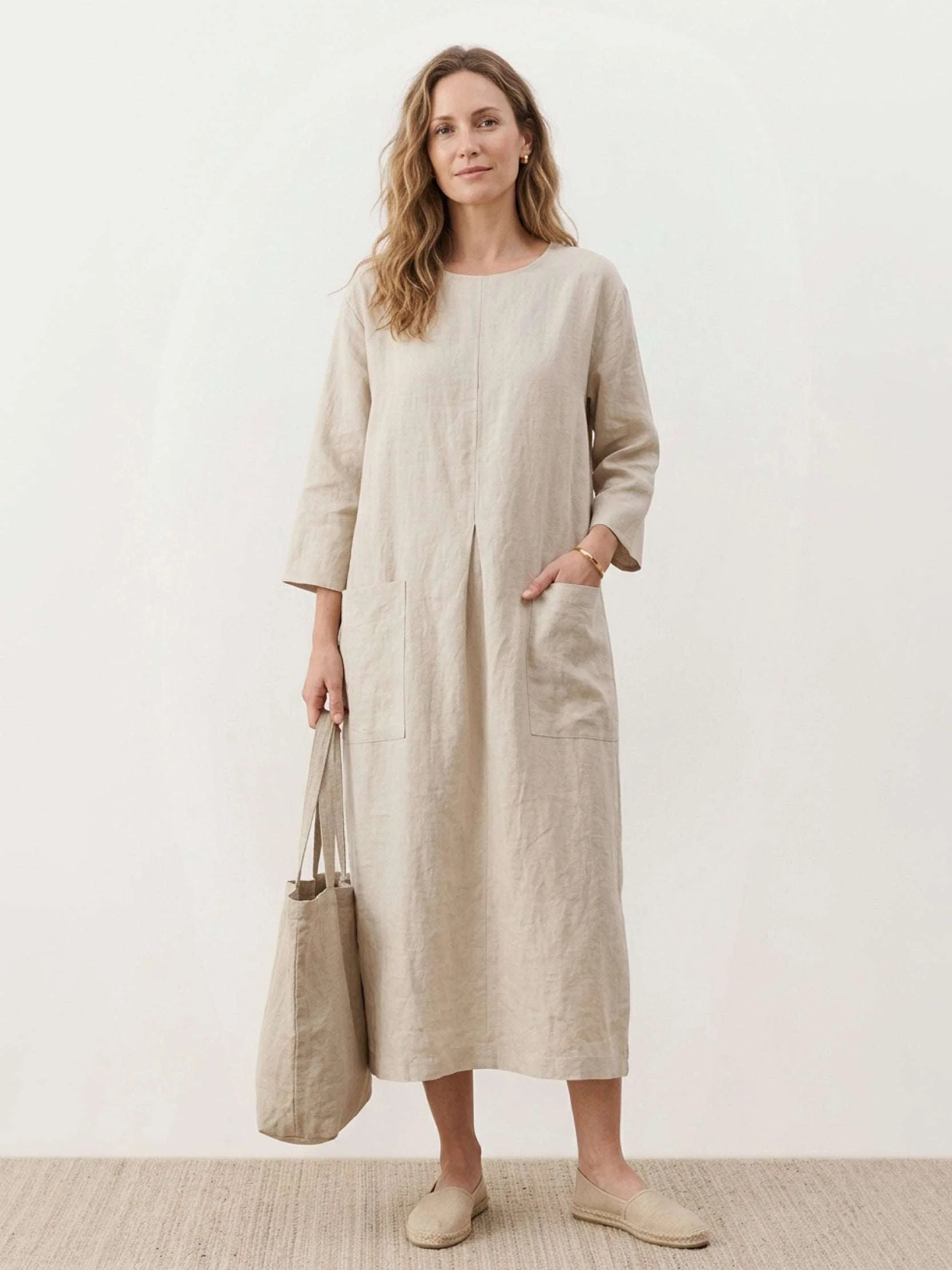100% Cotton Pocket Maxi Dress - Image 13