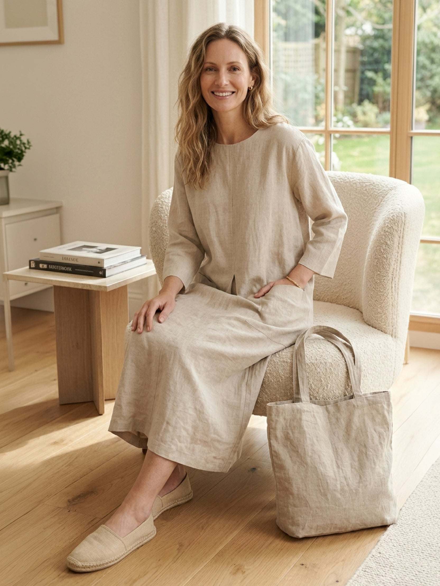 100% Cotton Pocket Maxi Dress - Image 14