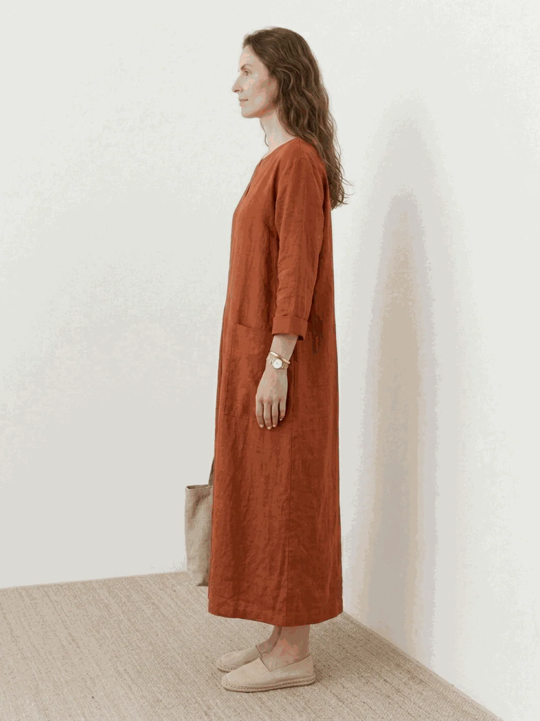 100% Cotton Pocket Maxi Dress - Image 21