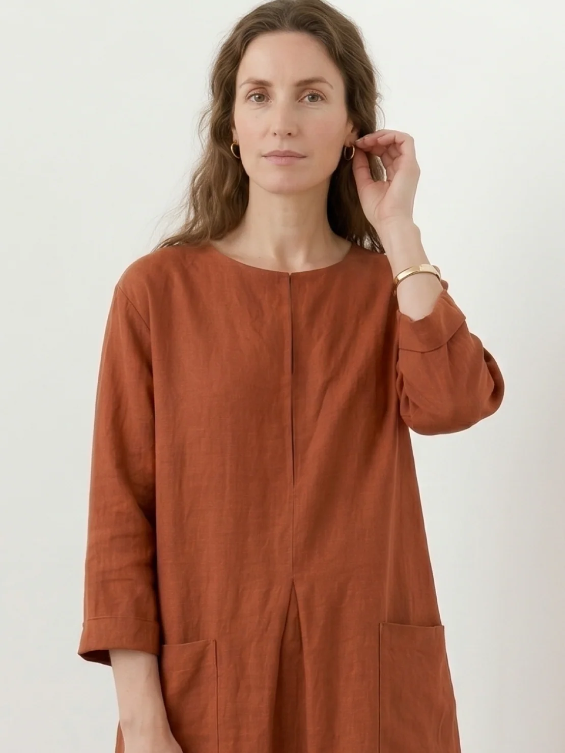 100% Cotton Pocket Maxi Dress - Image 22