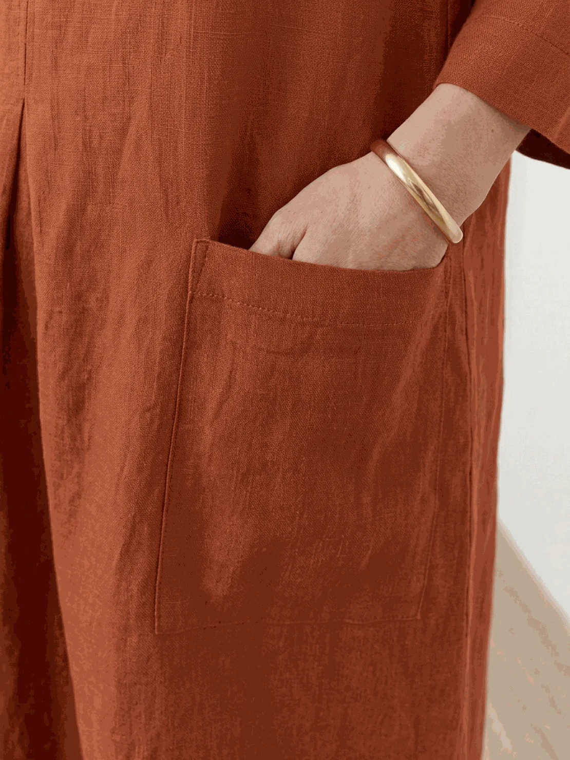 100% Cotton Pocket Maxi Dress - Image 24