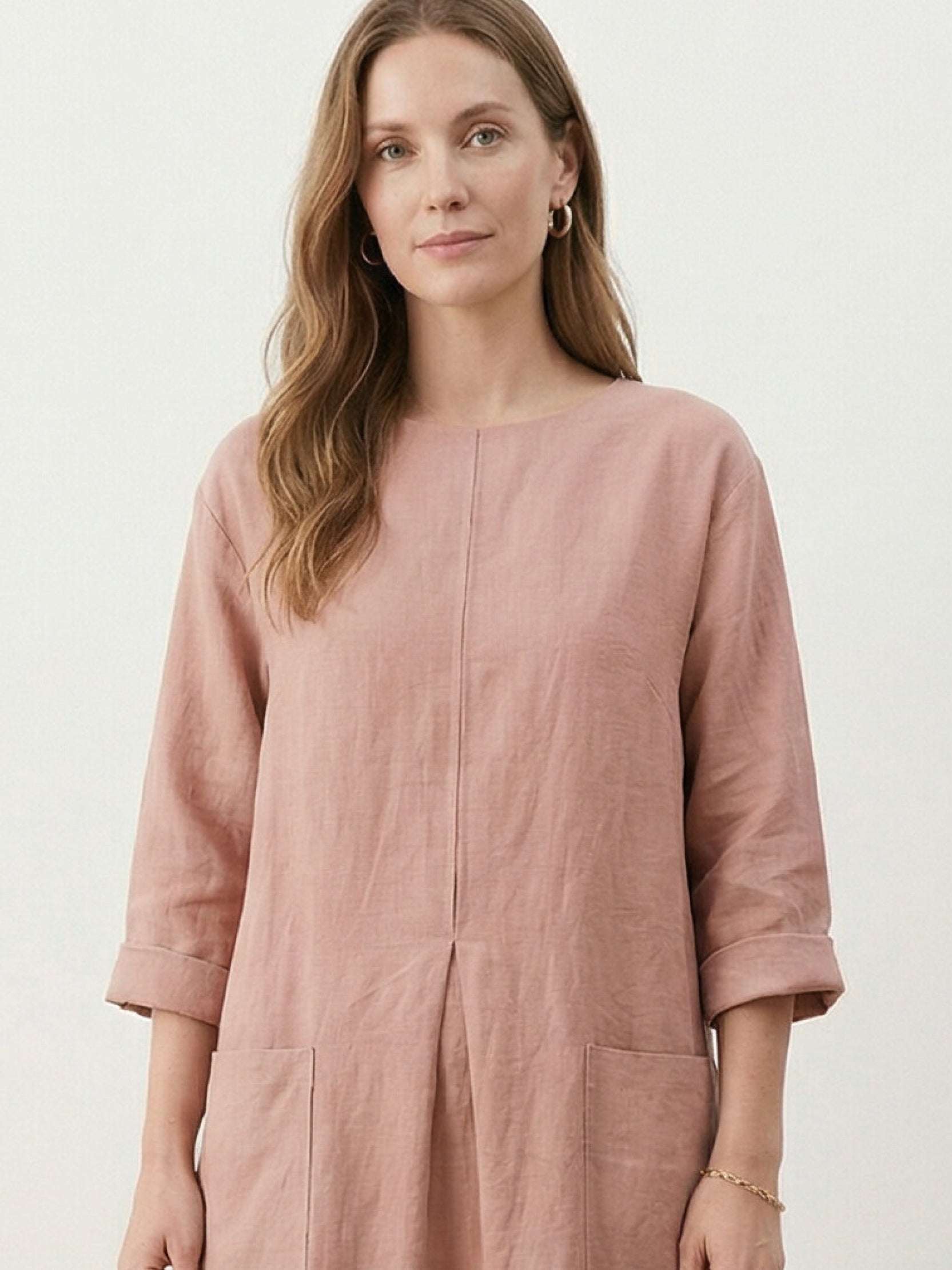 100% Cotton Pocket Maxi Dress - Image 4