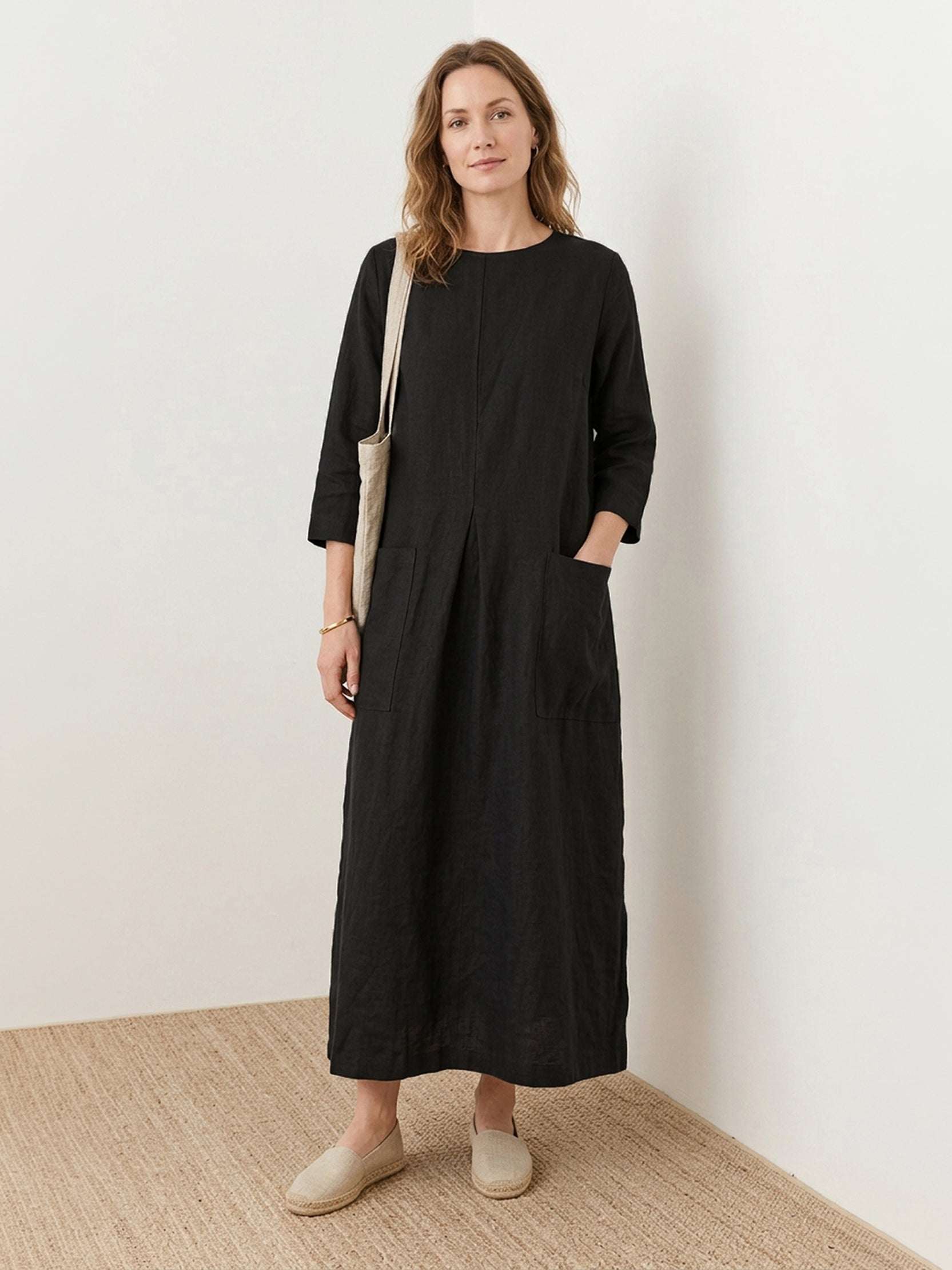 100% Cotton Pocket Maxi Dress - Image 7