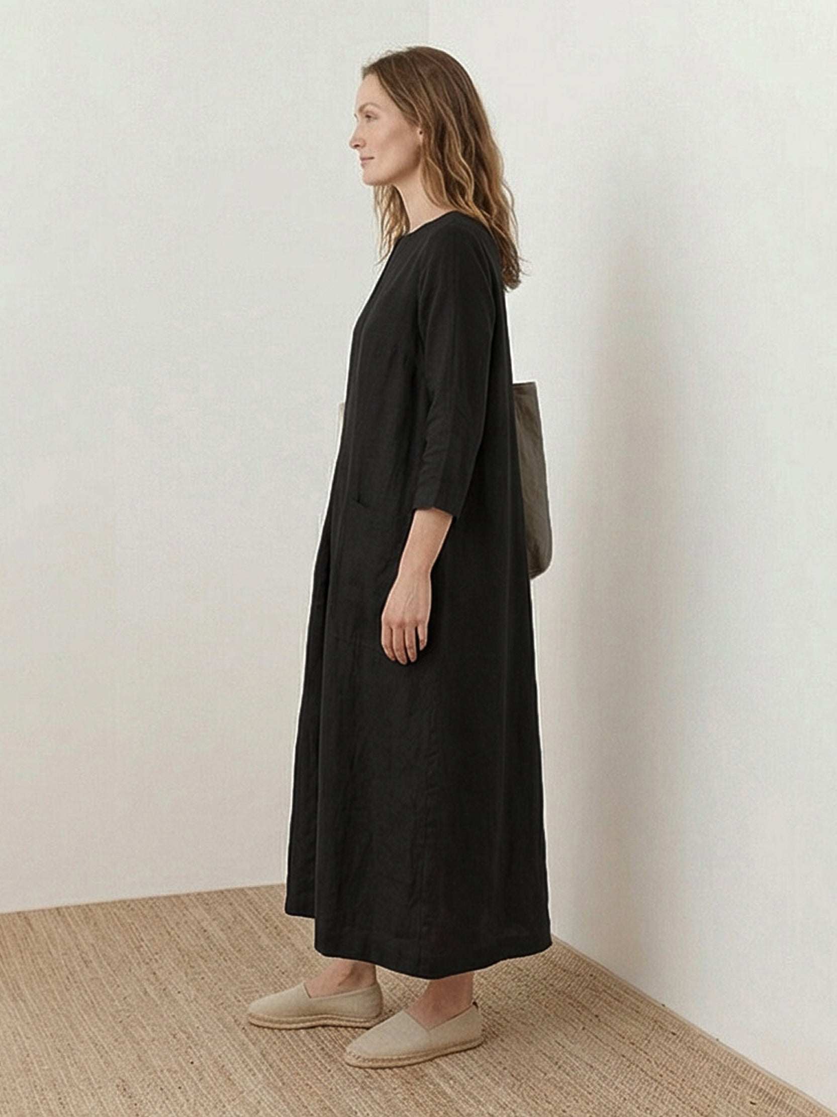 100% Cotton Pocket Maxi Dress - Image 9