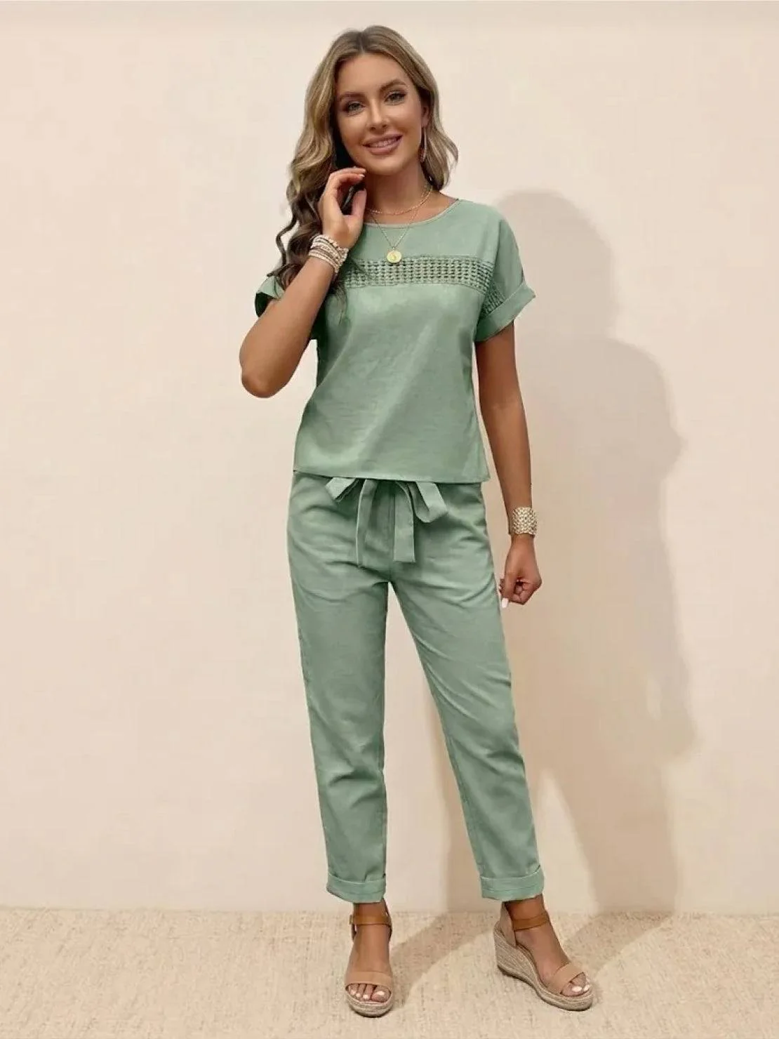 100% Cotton Total Comfort Two-Piece Set - Image 16