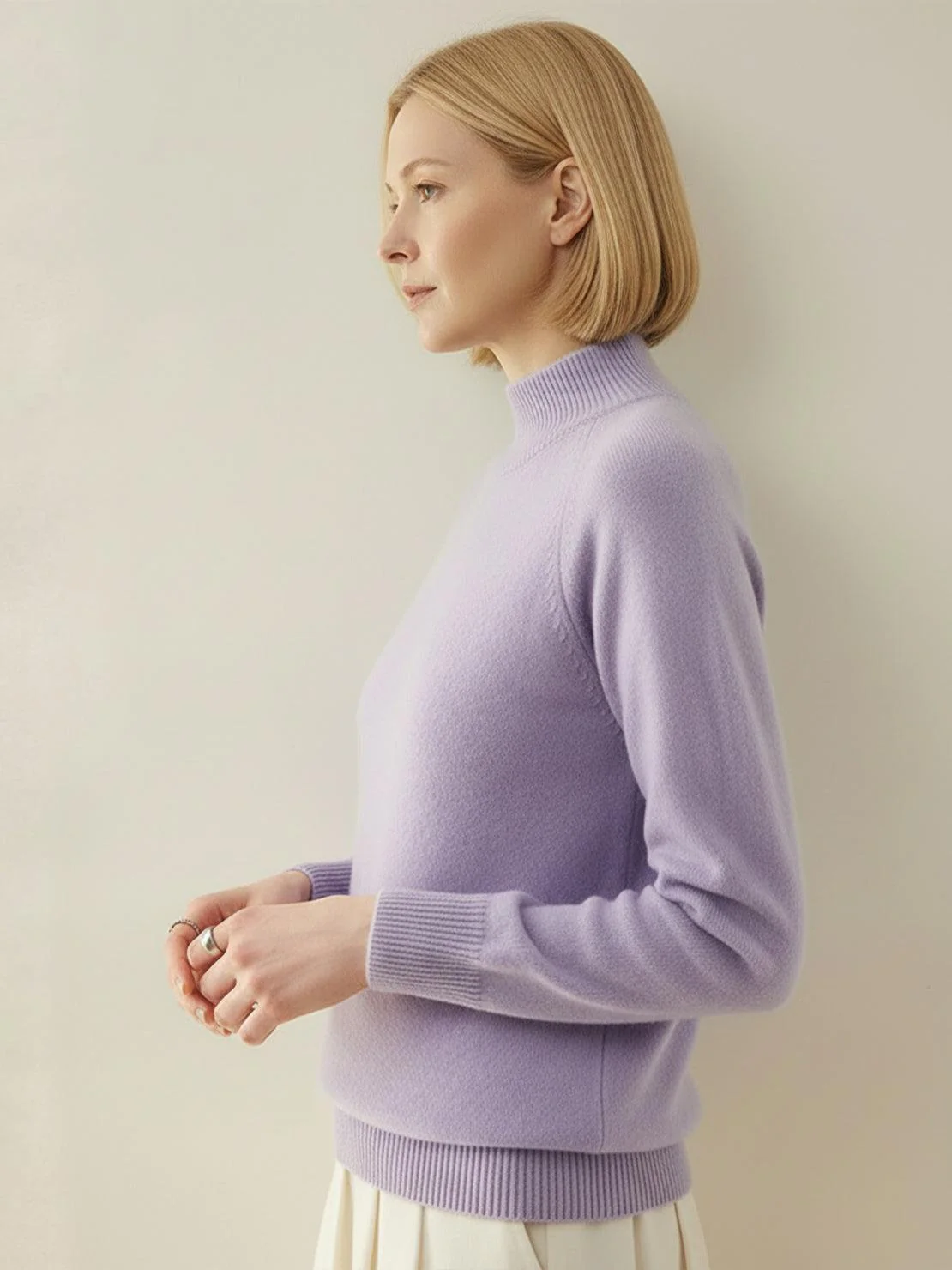 100% Italian Cashmere Sweater - Image 2