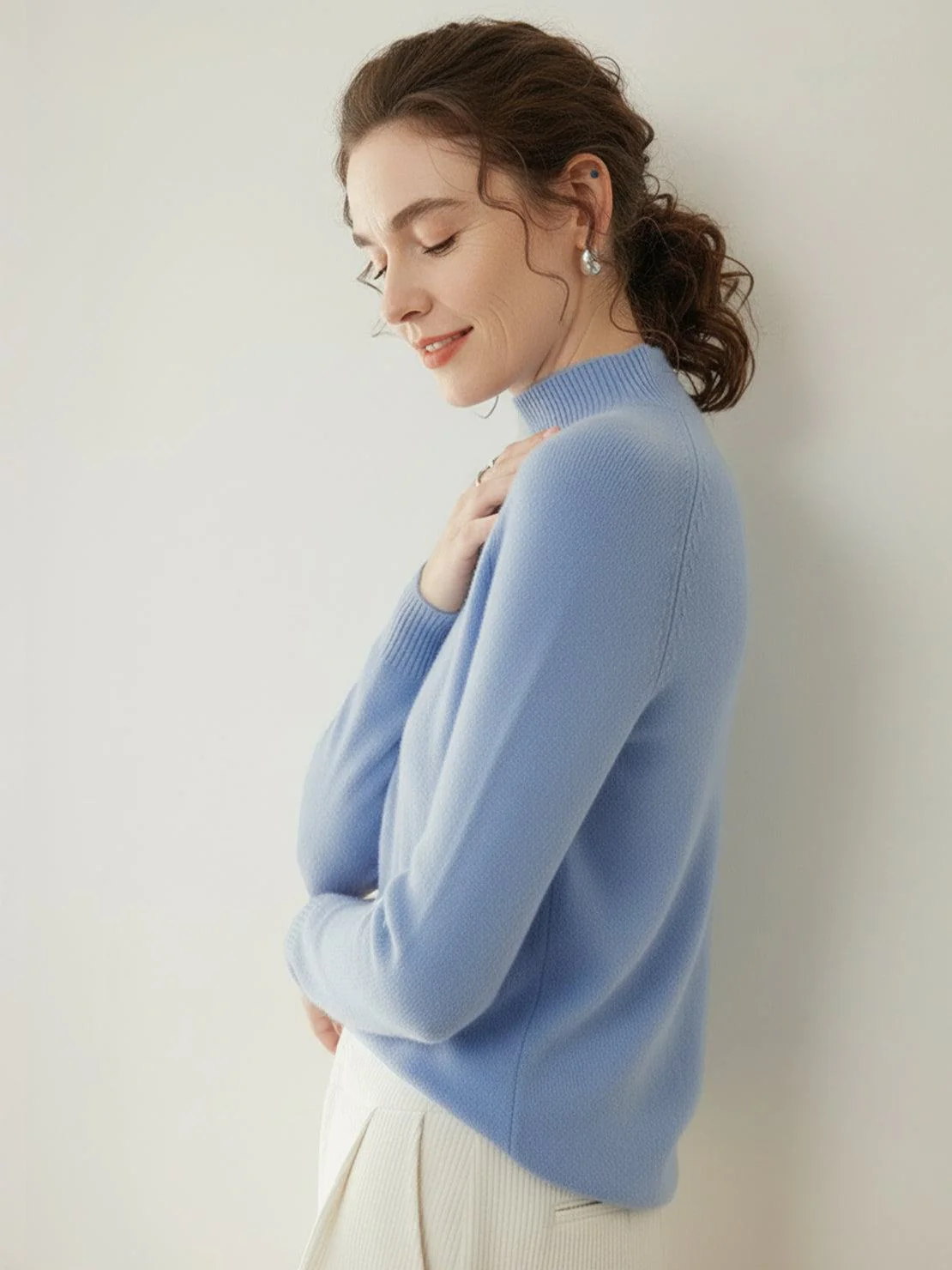 100% Italian Cashmere Sweater - Image 32