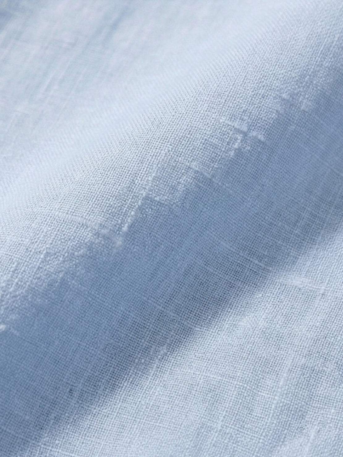 100% Linen Dropped-Shoulder Shirt - Image 15