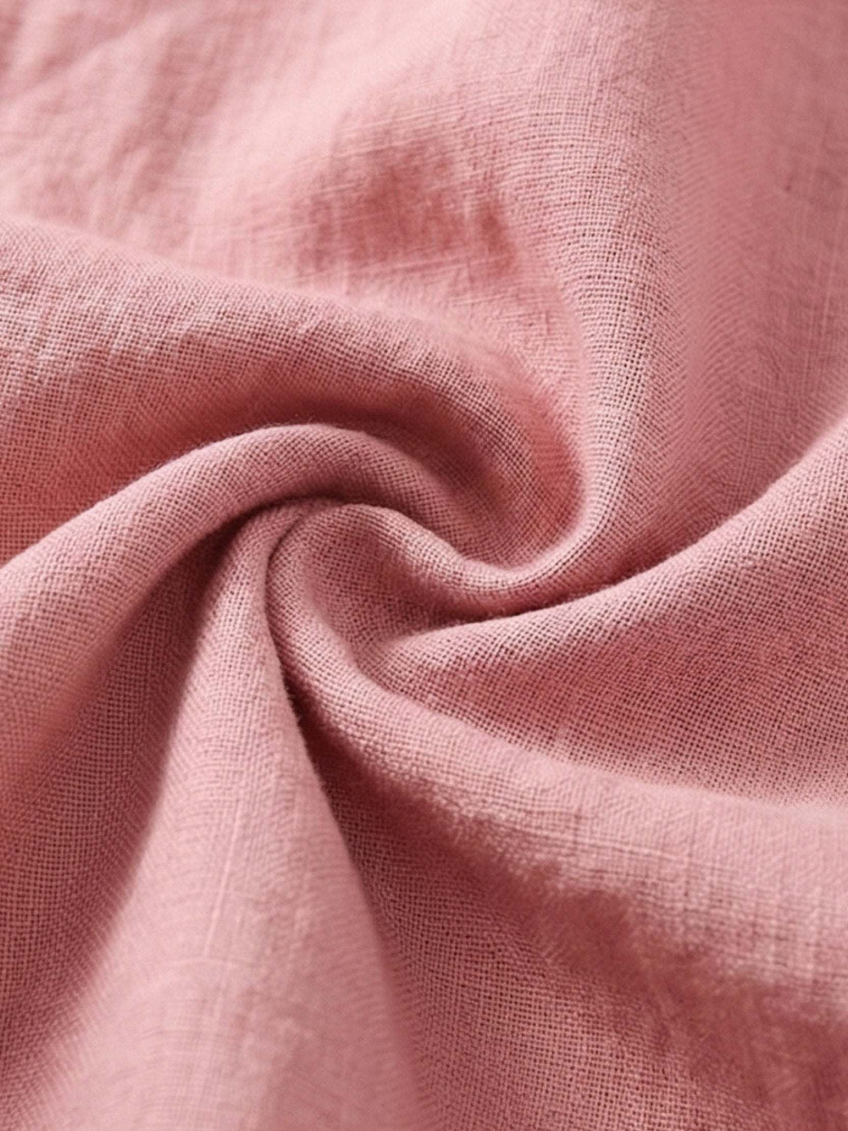 100% Linen Pocket Midi Dress - Image 6