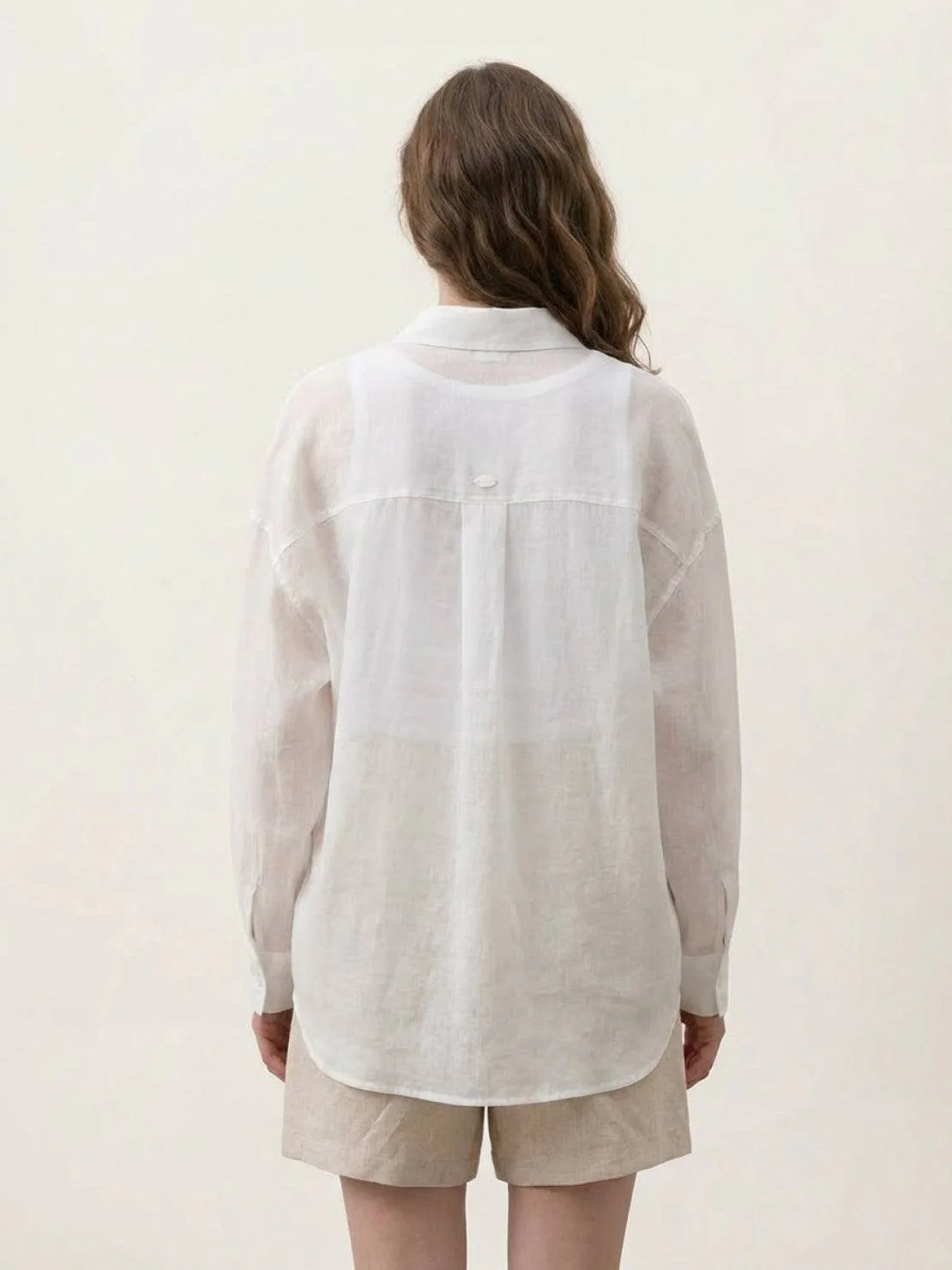 100% Linen Sheer Overshirt - Image 21