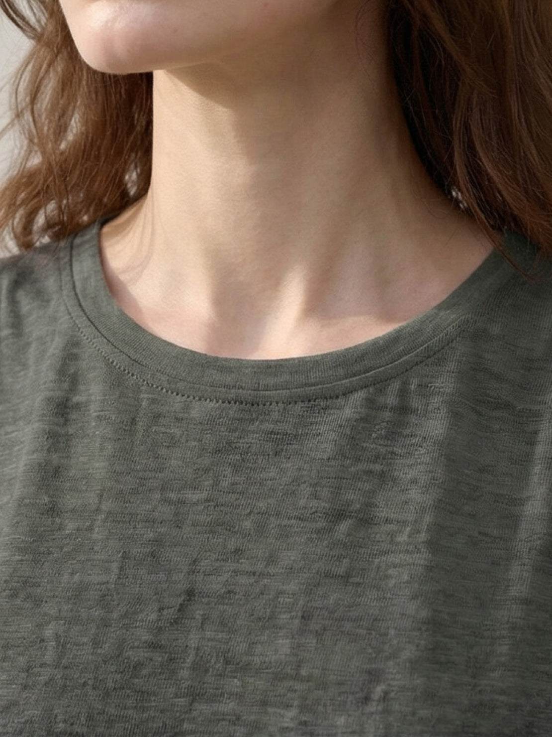 100% Linen Wide Neck Vest - Image 20