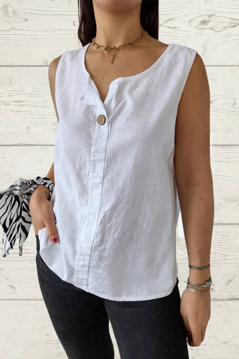100% Pure Linen Cool Comfort Vest - Image 10