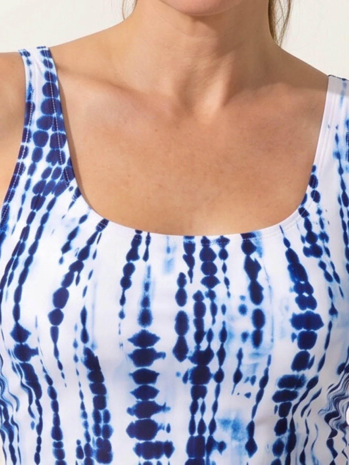 Adjustable Ruched Tankini Set - Image 15