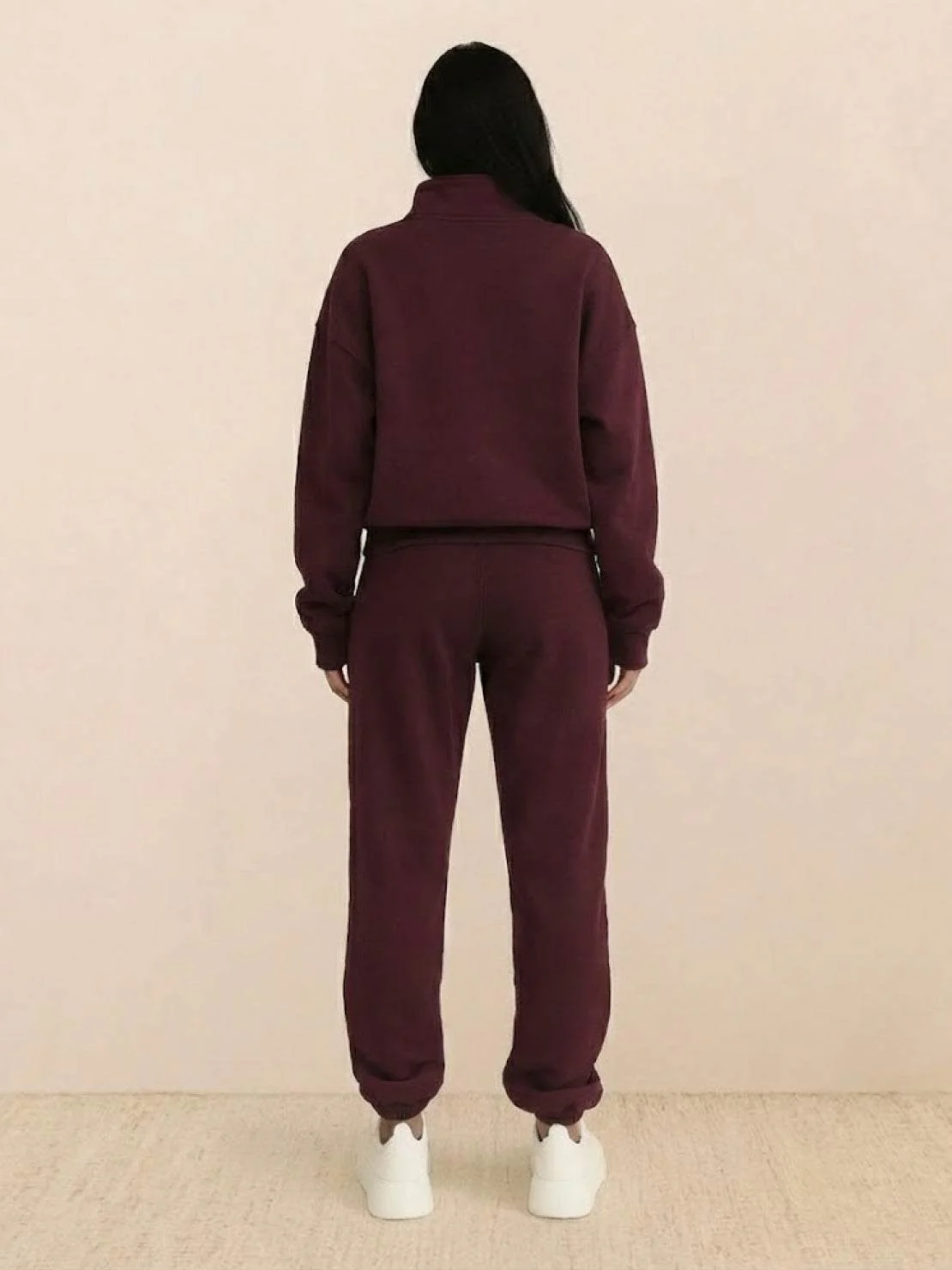 Athleisure at its Finest: Cotton-Blended Two-Piece Tracksuit - Image 22