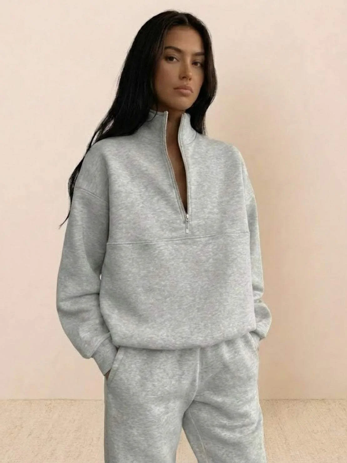 Athleisure at its Finest: Cotton-Blended Two-Piece Tracksuit - Image 51