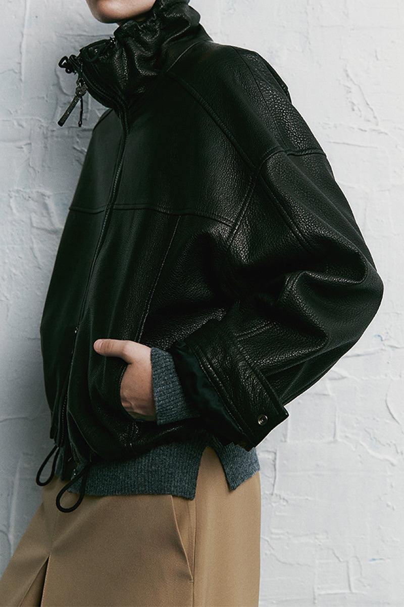 Authentic Sheepskin Leather Jacket - Image 4