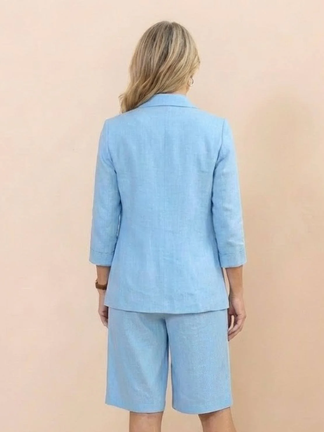 Blazer and High-Waisted Shorts Two-Piece Set - Image 18