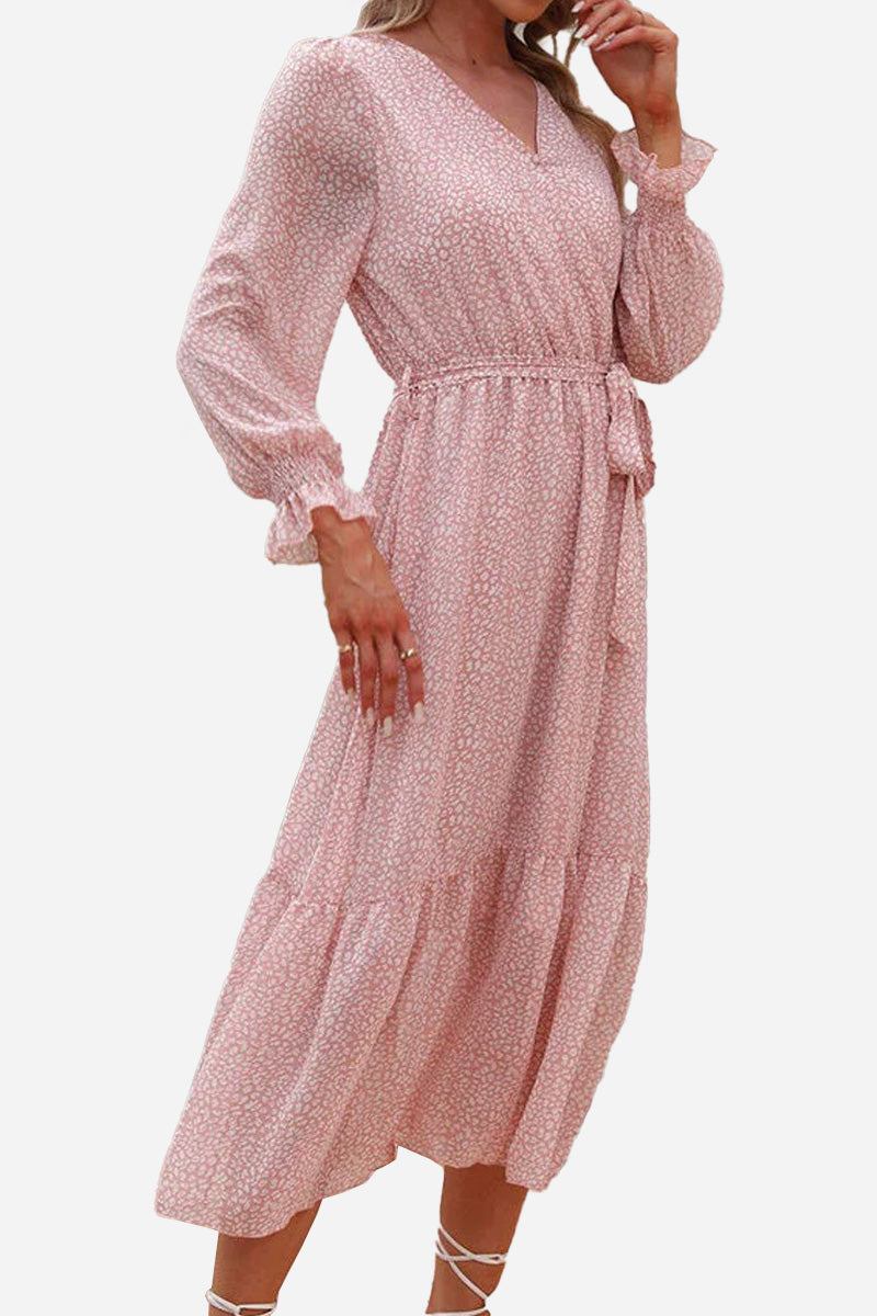 Bloom Wrap Midi Dress - Image 12