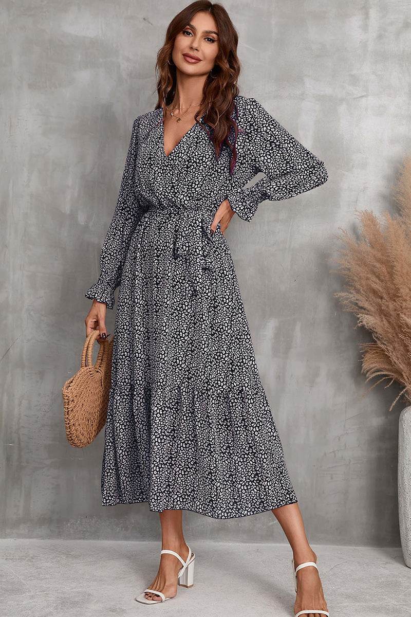 Bloom Wrap Midi Dress - Image 7
