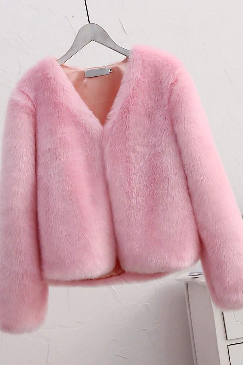 Bold Faux Fur Luxe Jacket - Image 13