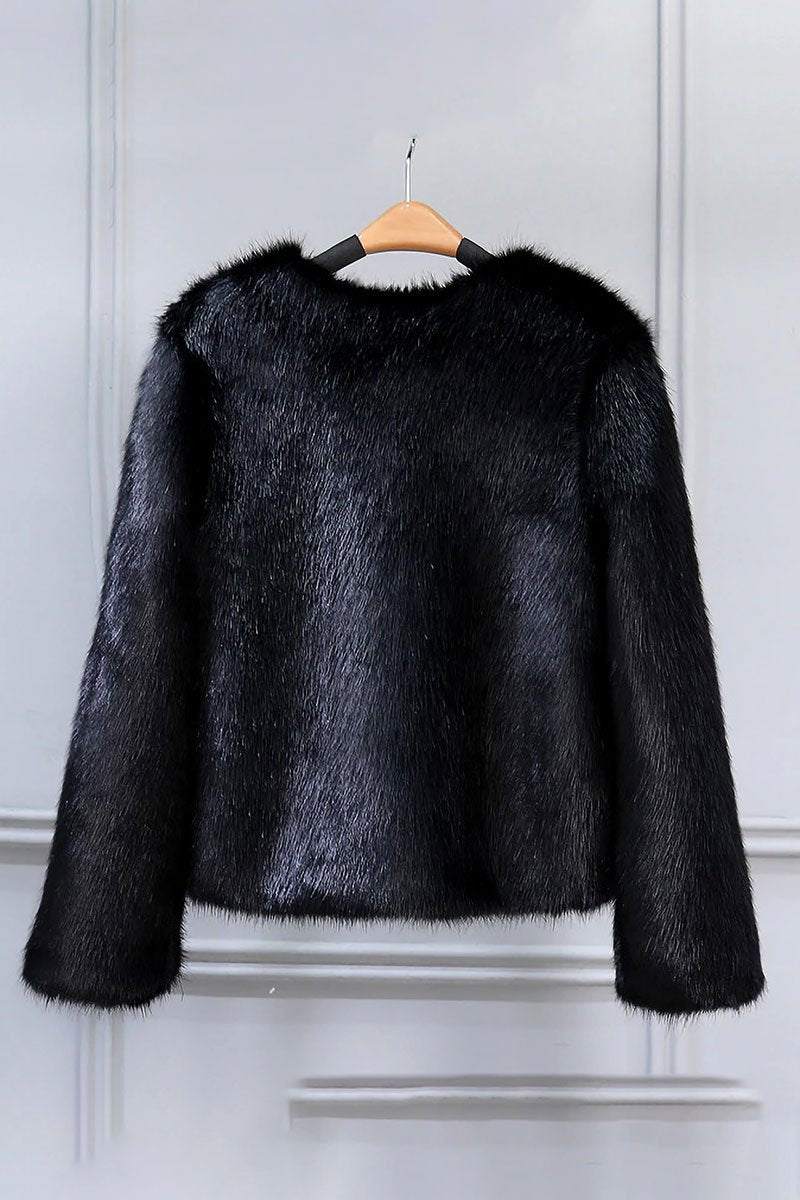 Bold Faux Fur Luxe Jacket - Image 4