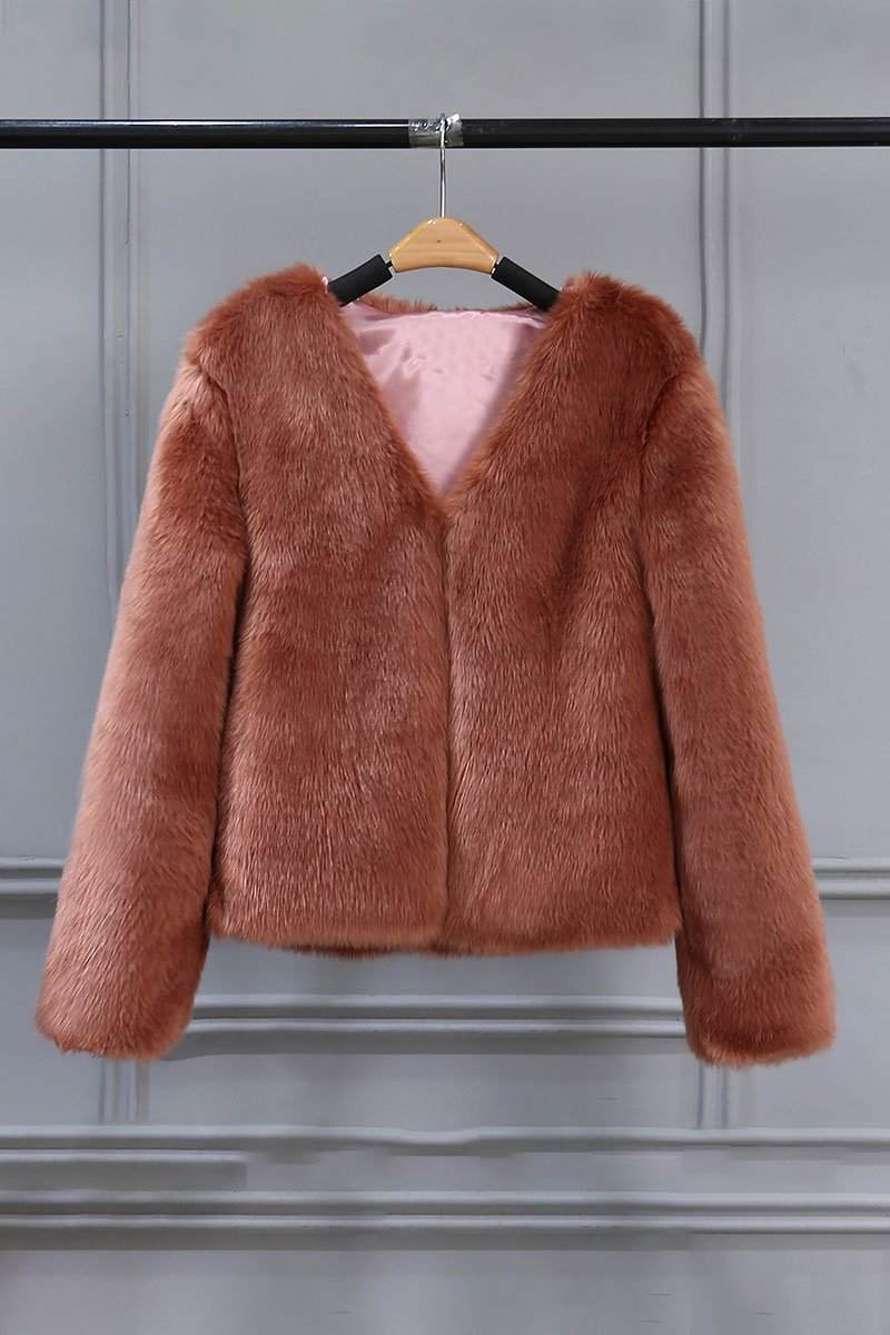 Bold Faux Fur Luxe Jacket - Image 7