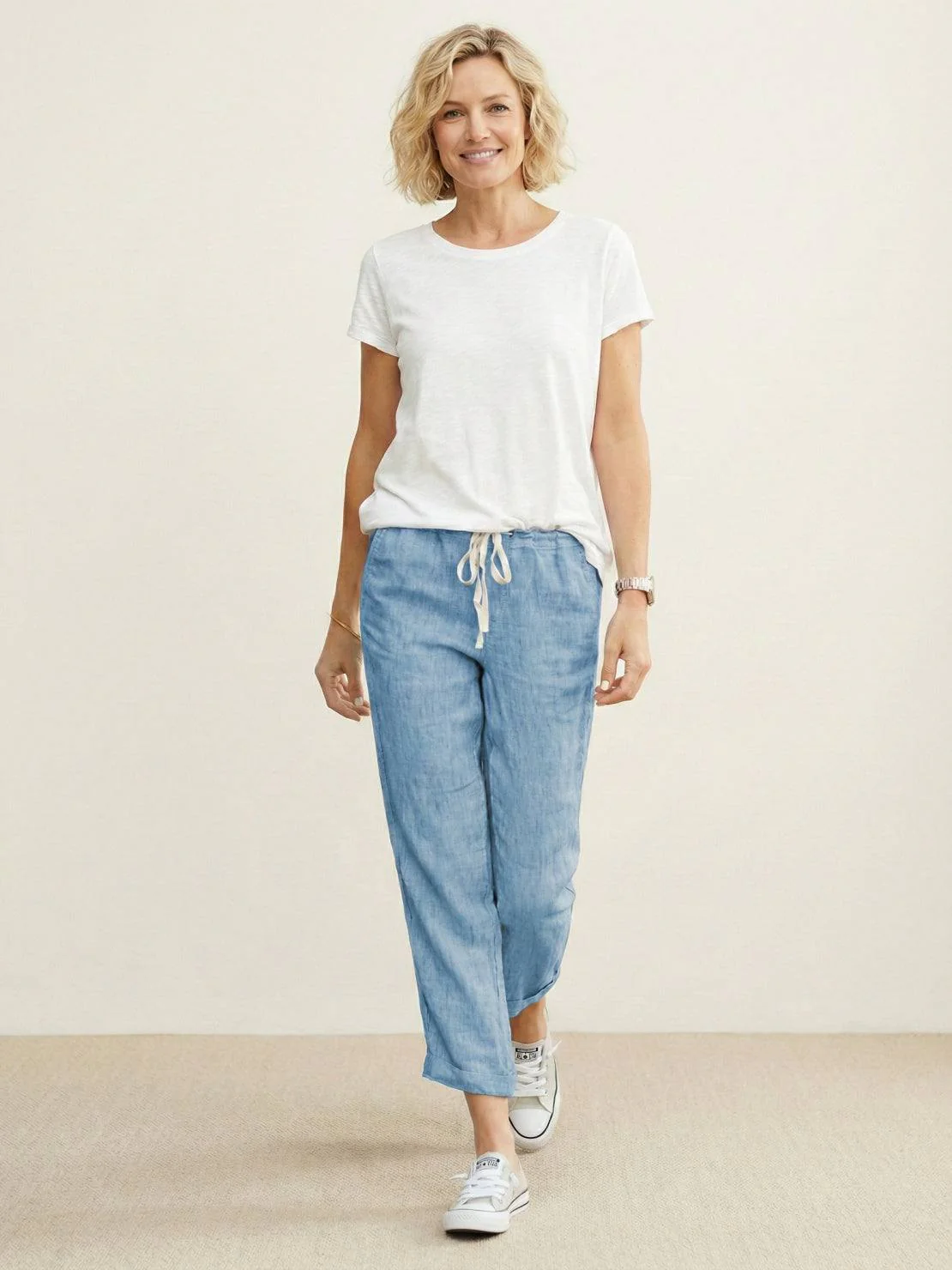 Breezy Relaxed Fit Straight Pants - Image 14