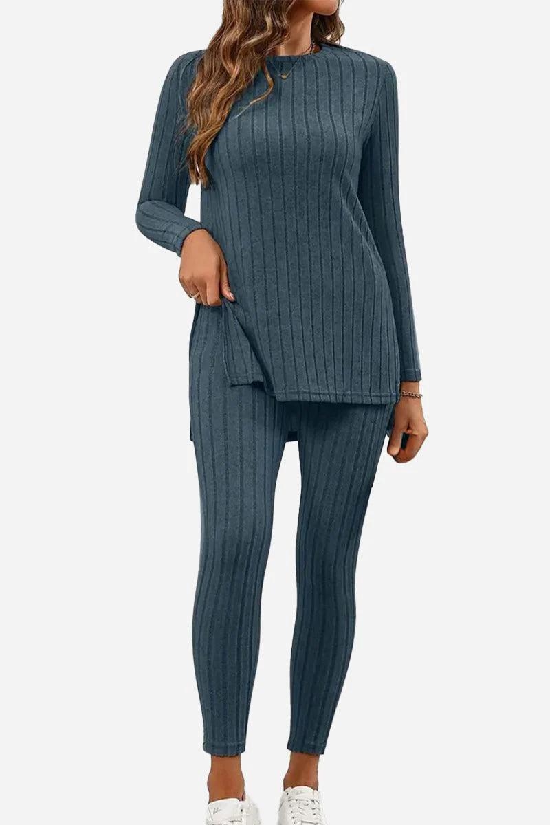 Butter Touch Ribbed Two-Piece Set - Image 10